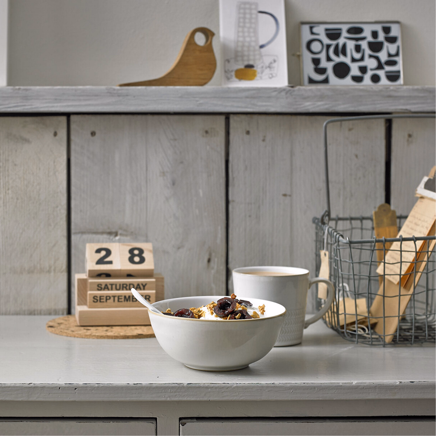 Natural Canvas Cereal Bowl