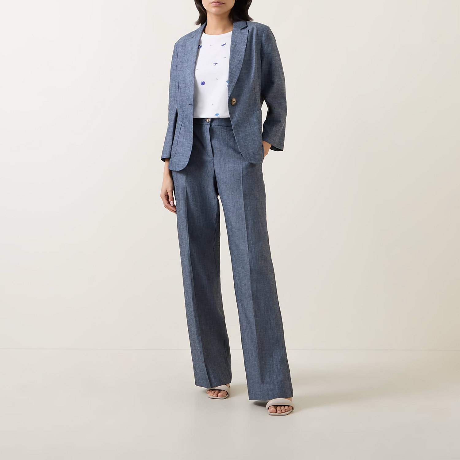 Wide-Leg Trousers