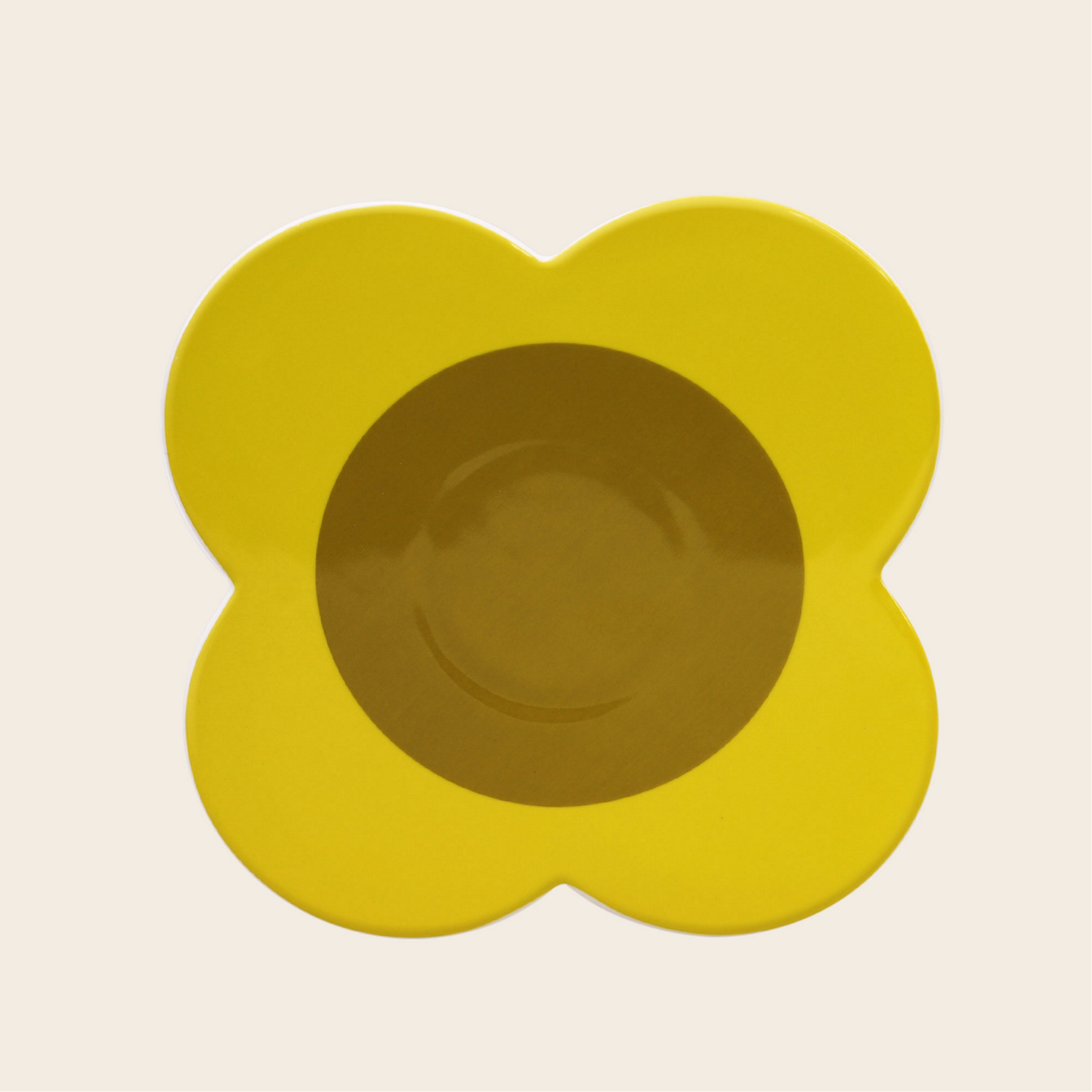 Set of Two Ceramic Trivets Suflower & Sky