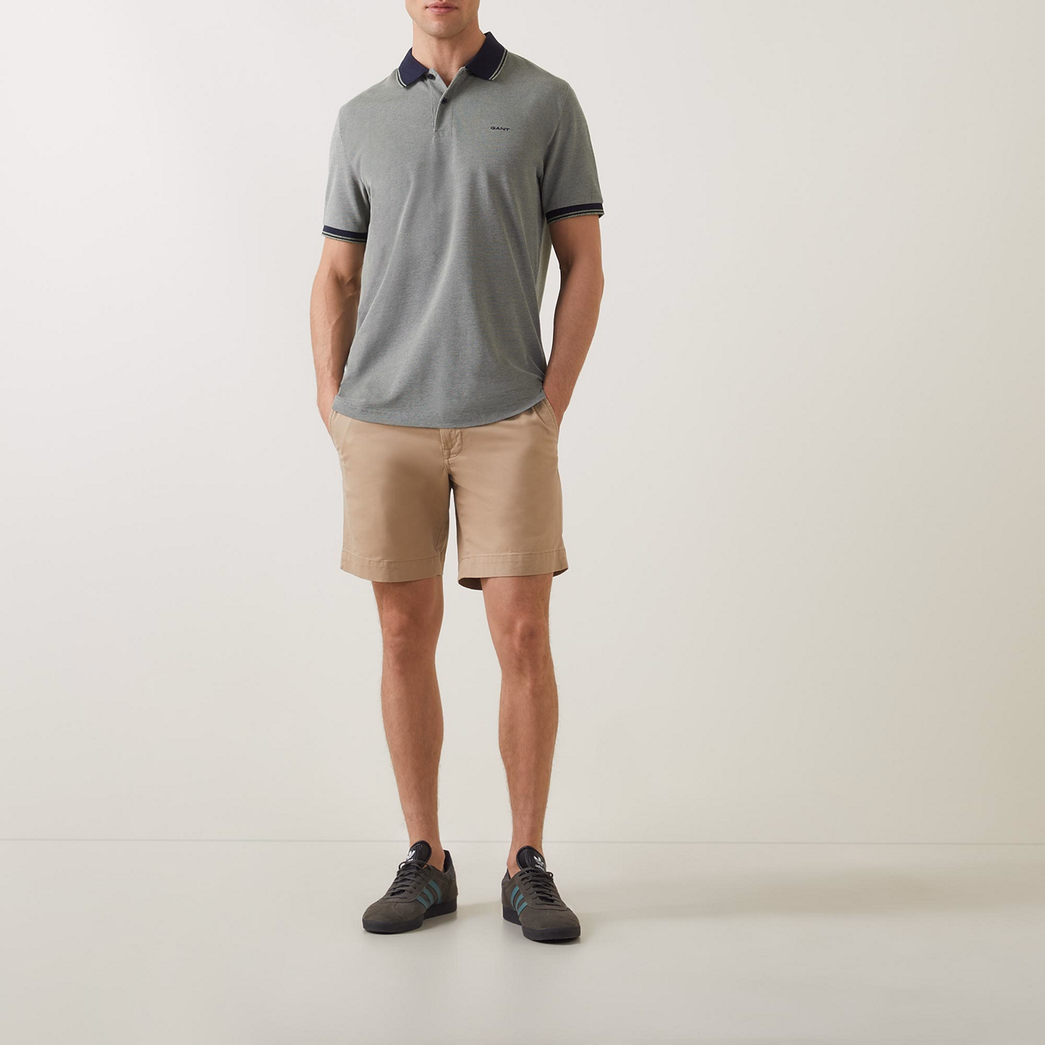 4-Colour Oxford Piqué Polo Shirt