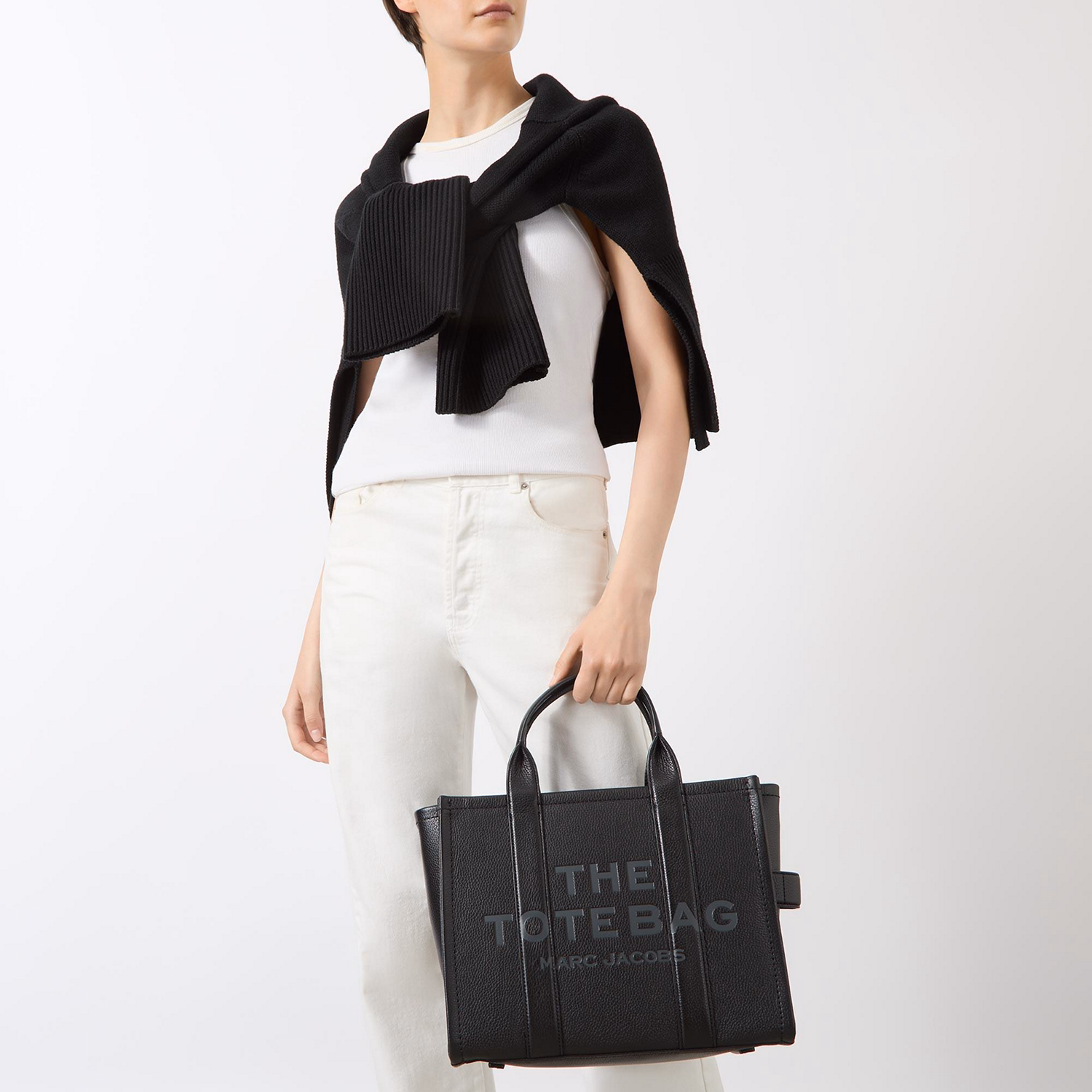 The Leather Medium Tote Bag