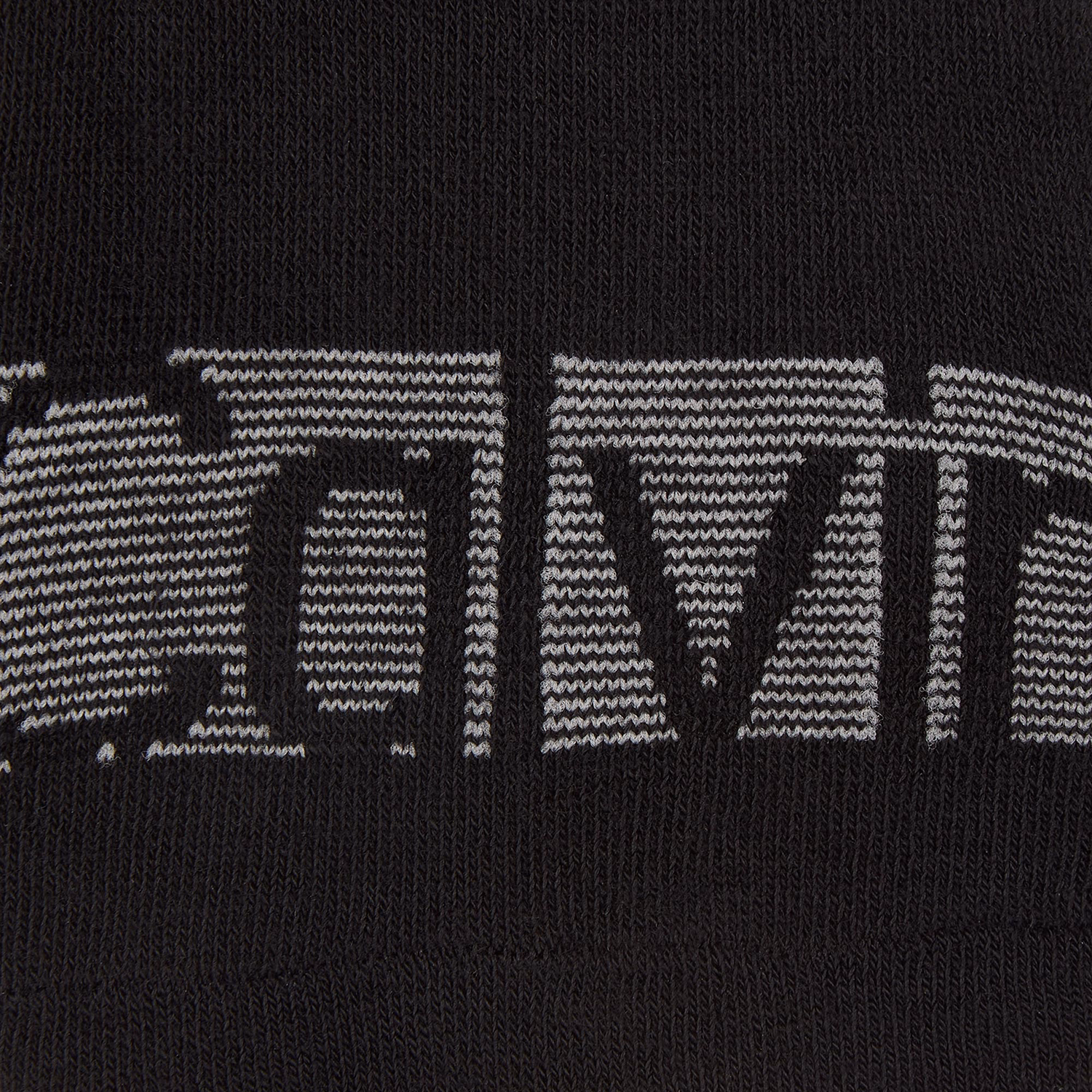 Two-Pack Stripe Logo Footie Socks