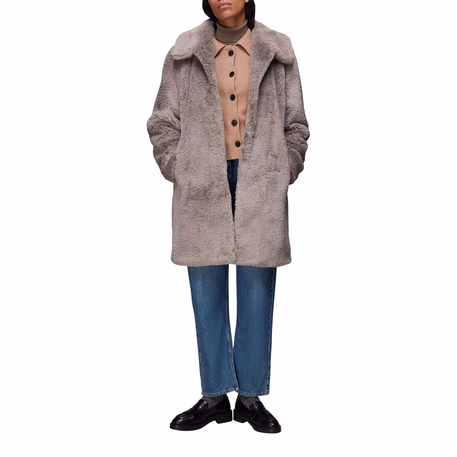 Imogen Faux Fur Coat