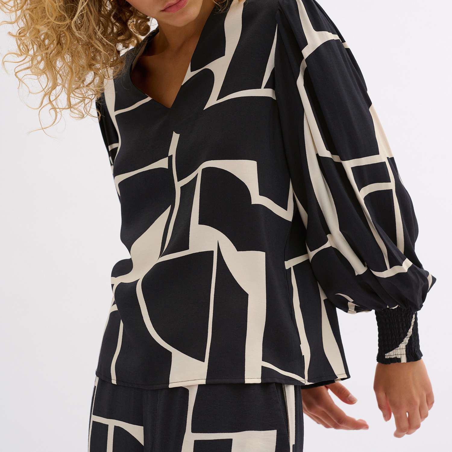 Kelly Printed Blouse