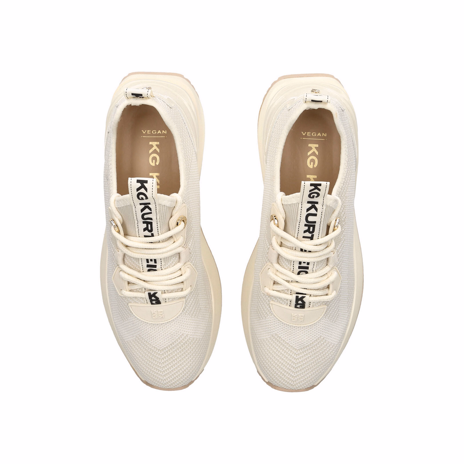 Louisa Knit Lace-Up Trainers