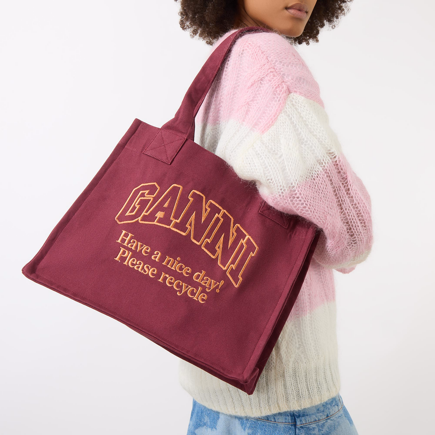 Large Shopper Tote Bag