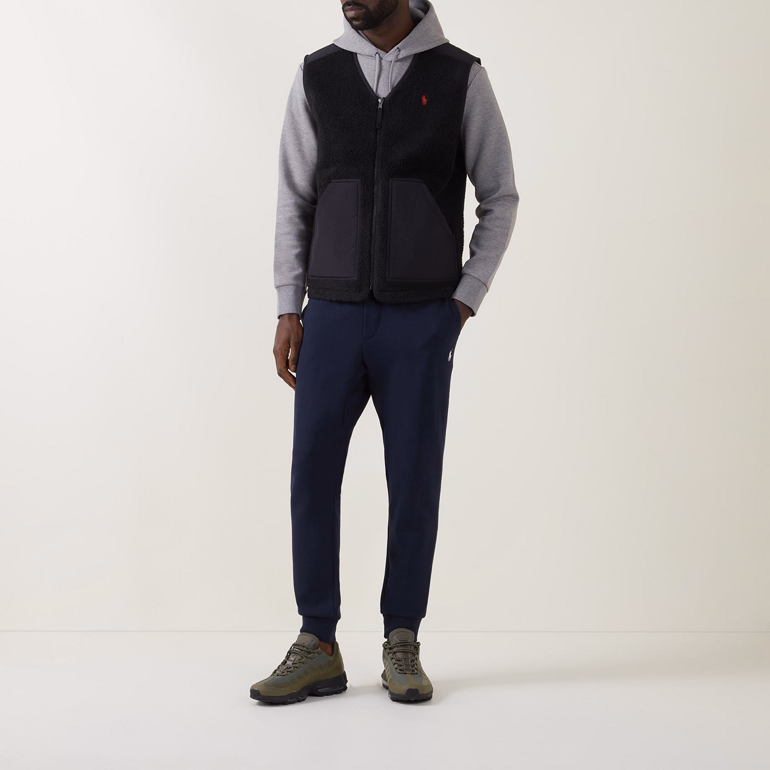 Wind-Blocking Hybrid Gilet