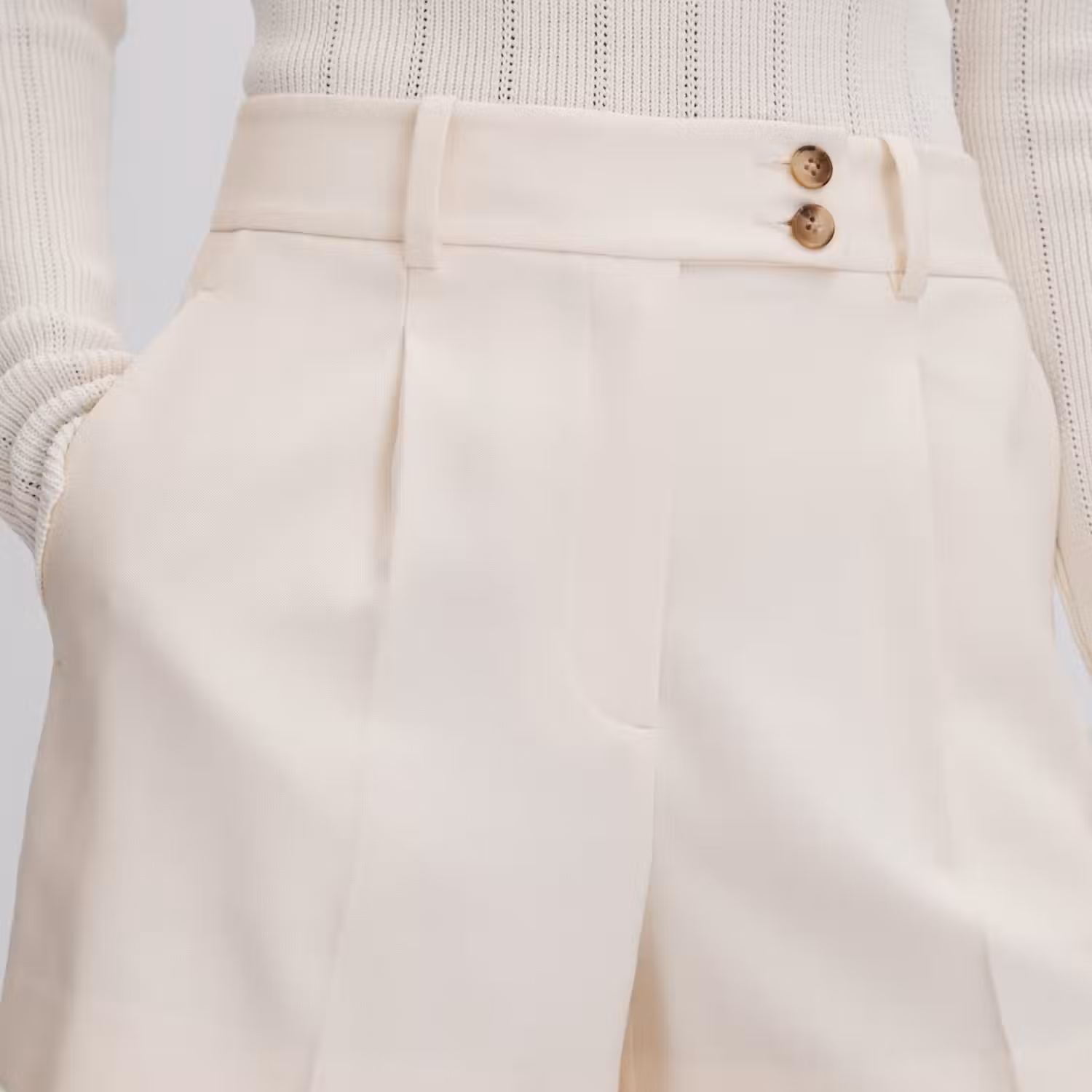 Millie Slim-Fit Tailored Shorts