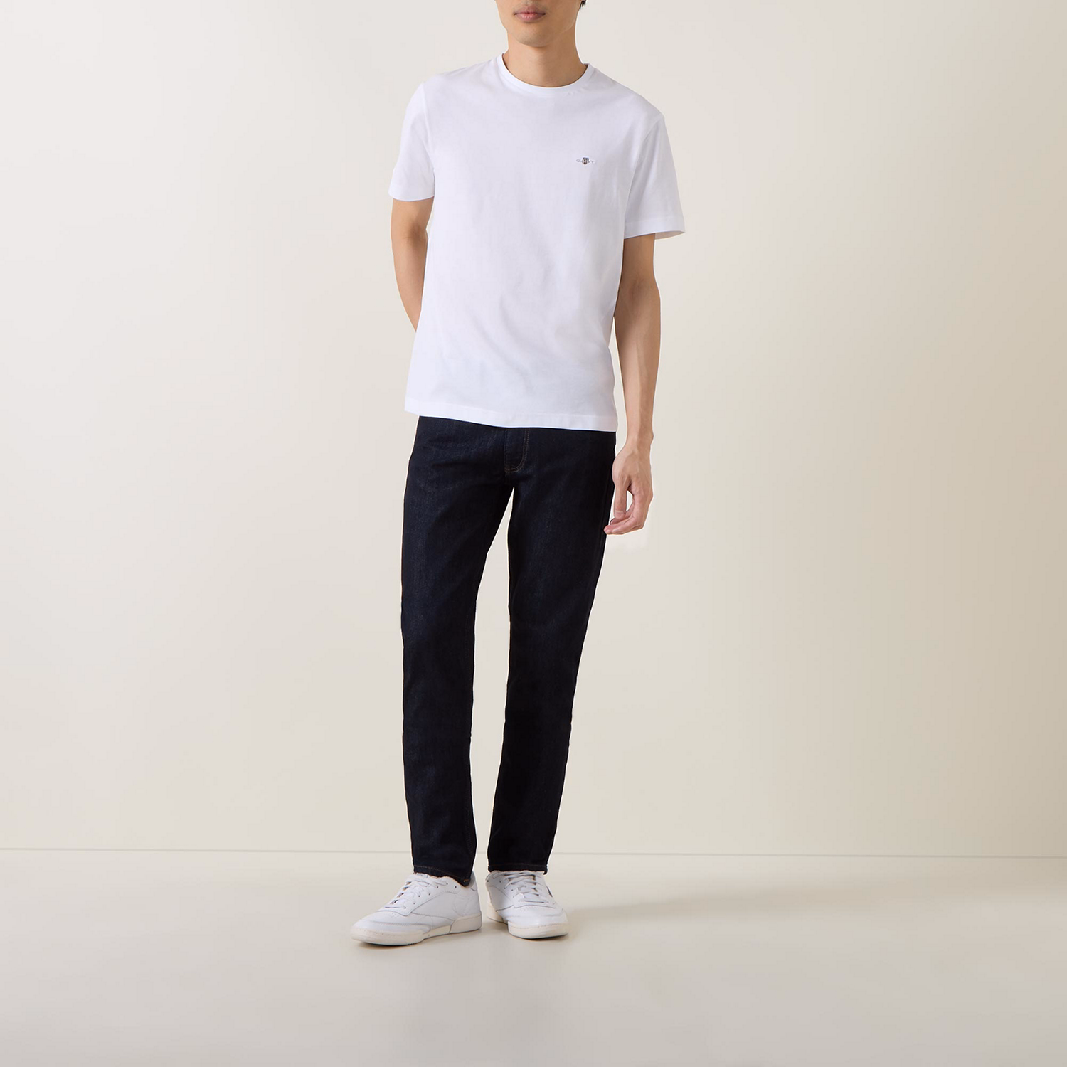Mid-Rise Slim Leg Jeans