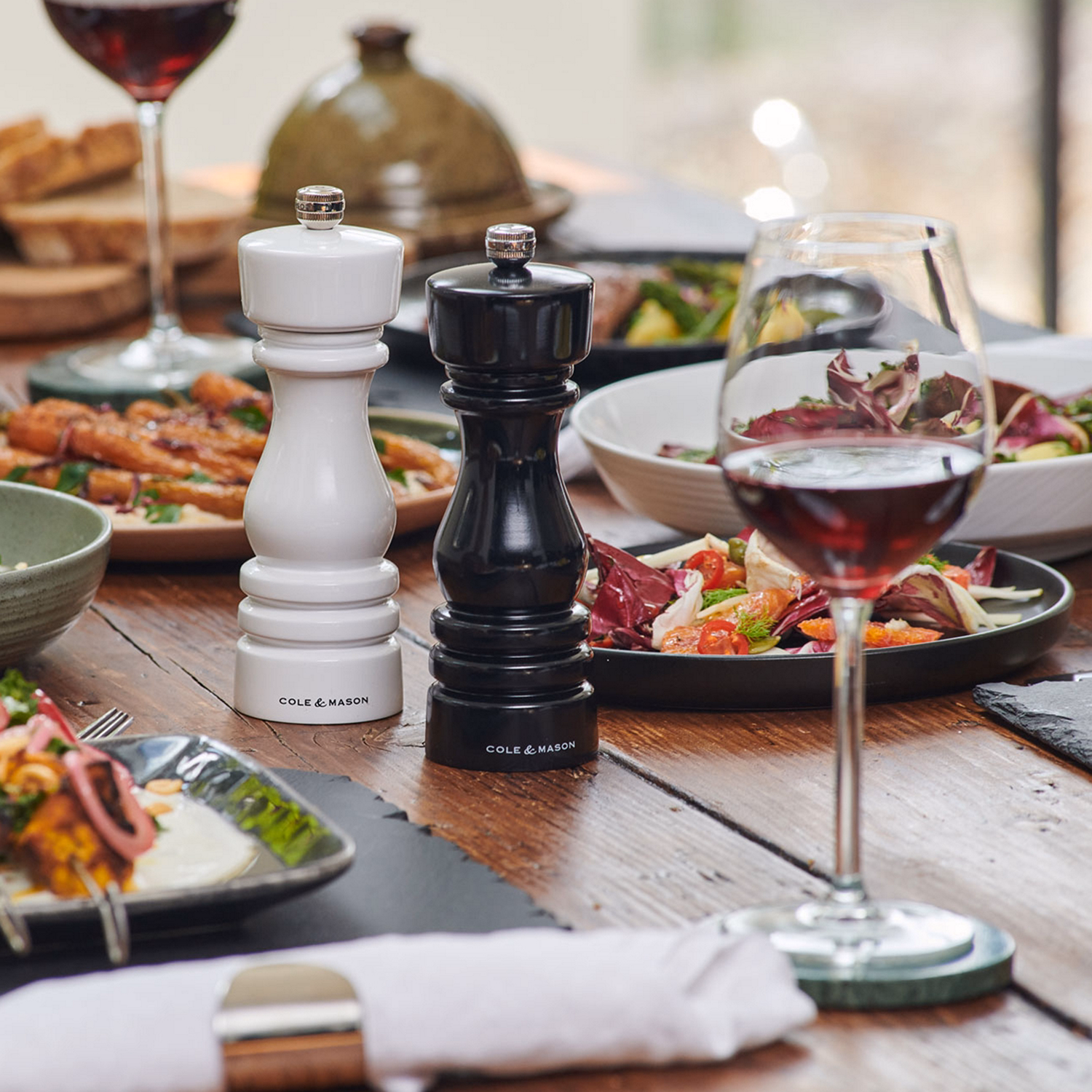 London Pepper Mill Black Gloss 18cm