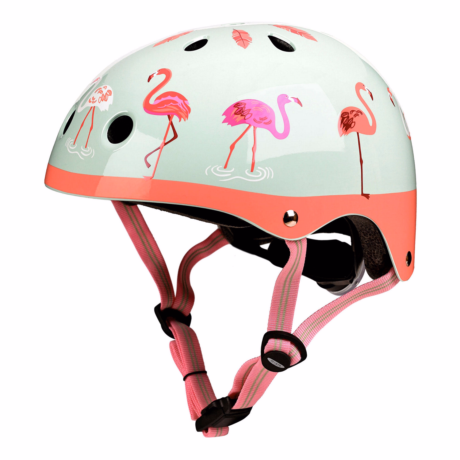 Deluxe Premium Flamingo Helmet Medium