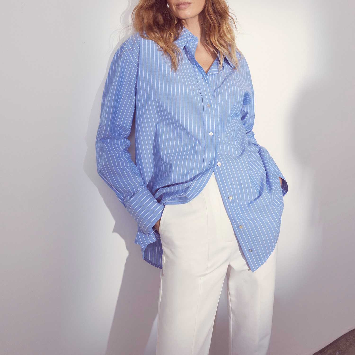 Slim Leg Capri Trousers