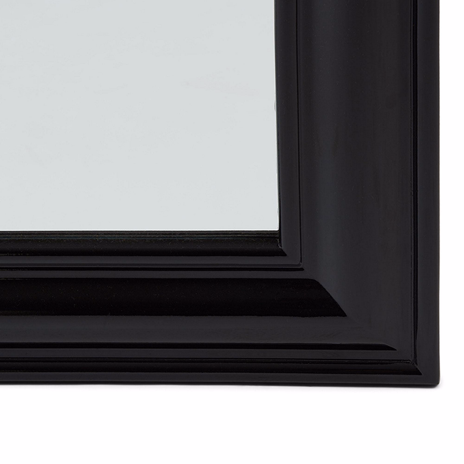 Vendome Mirror 100x220cm Black Wood