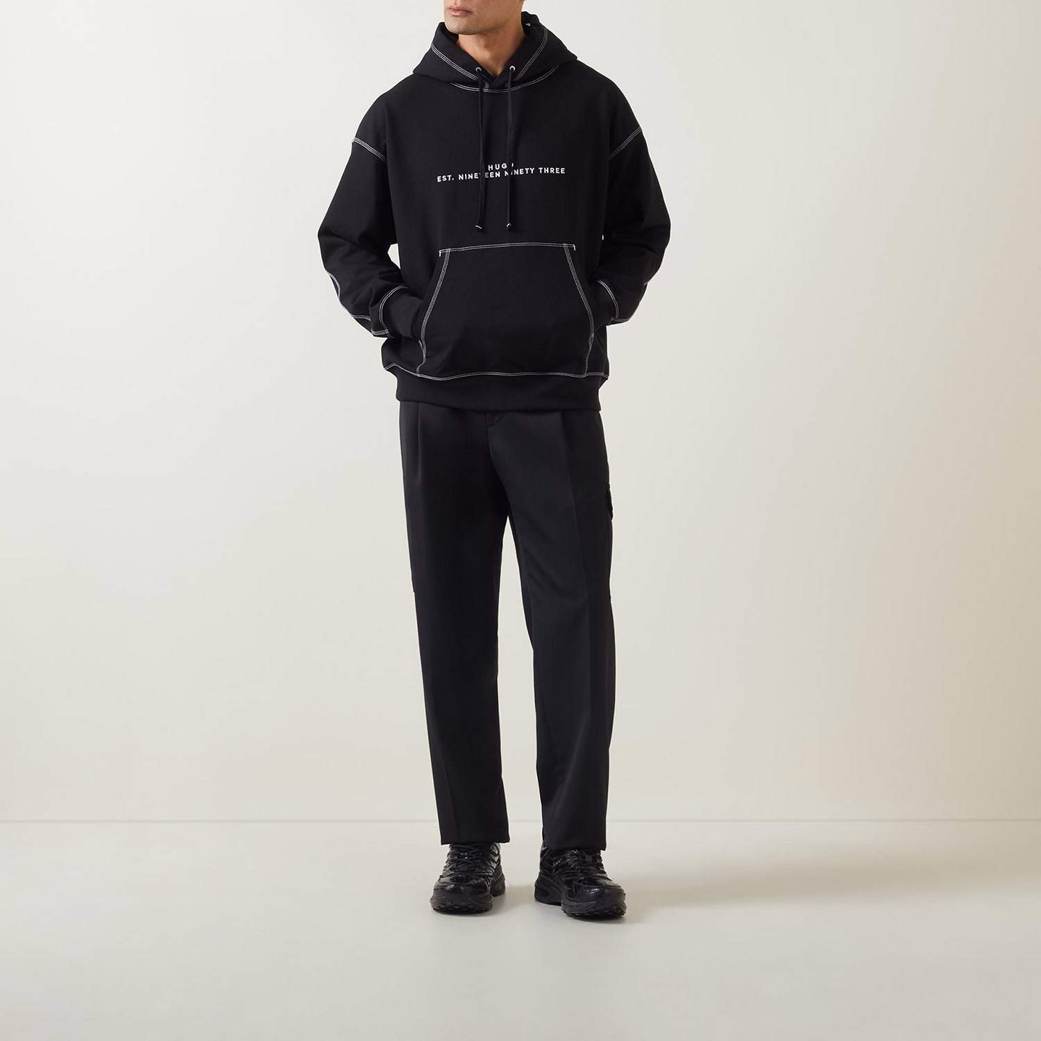 Dantaloup Logo Stitch Hoodie