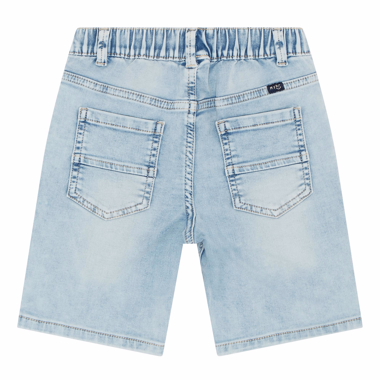Drawstring Pull-Up Shorts