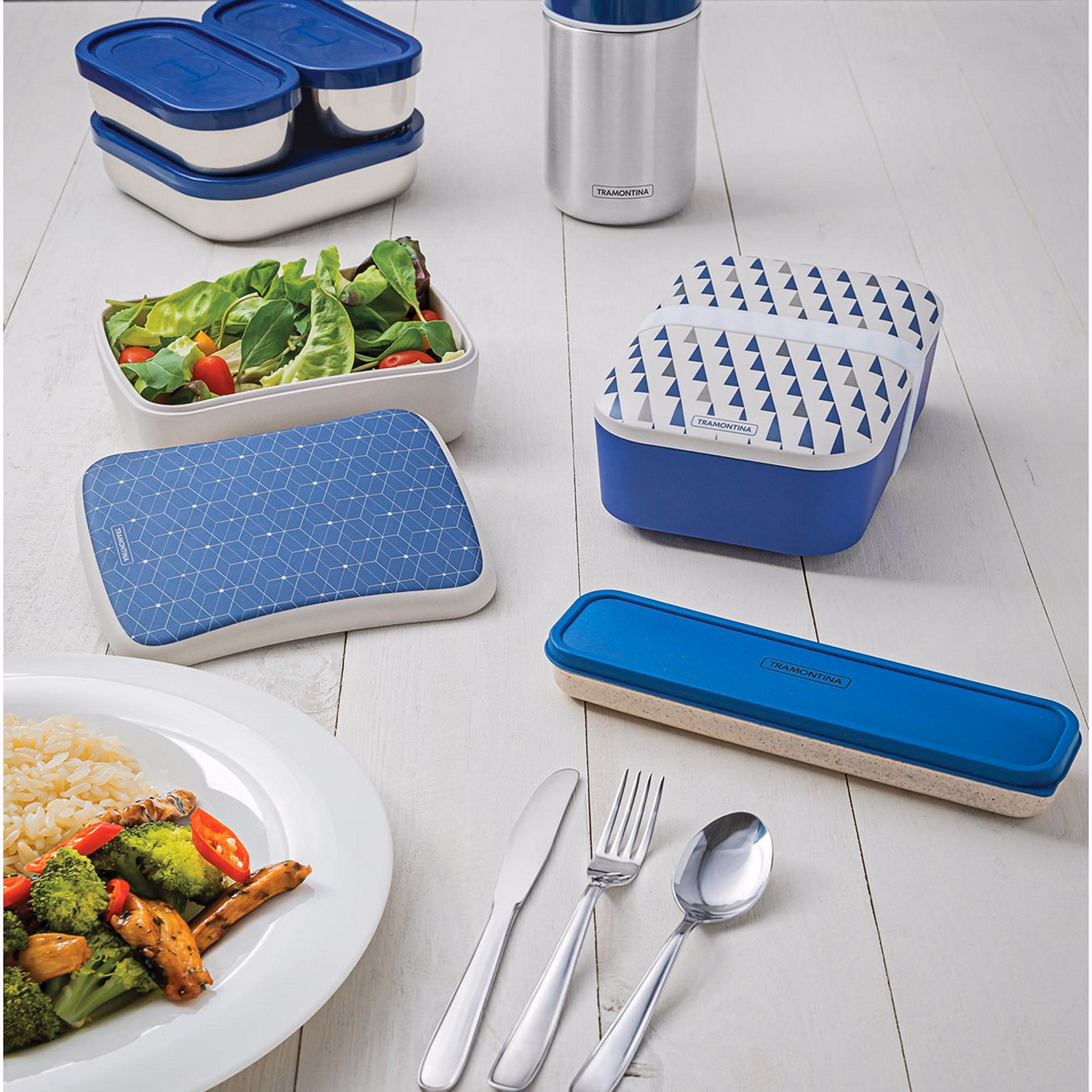 By Me Food Container With Lid 1 L