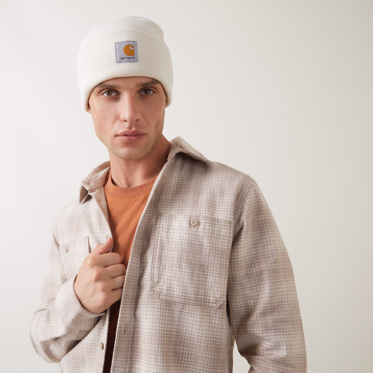 Watch Logo Beanie Hat