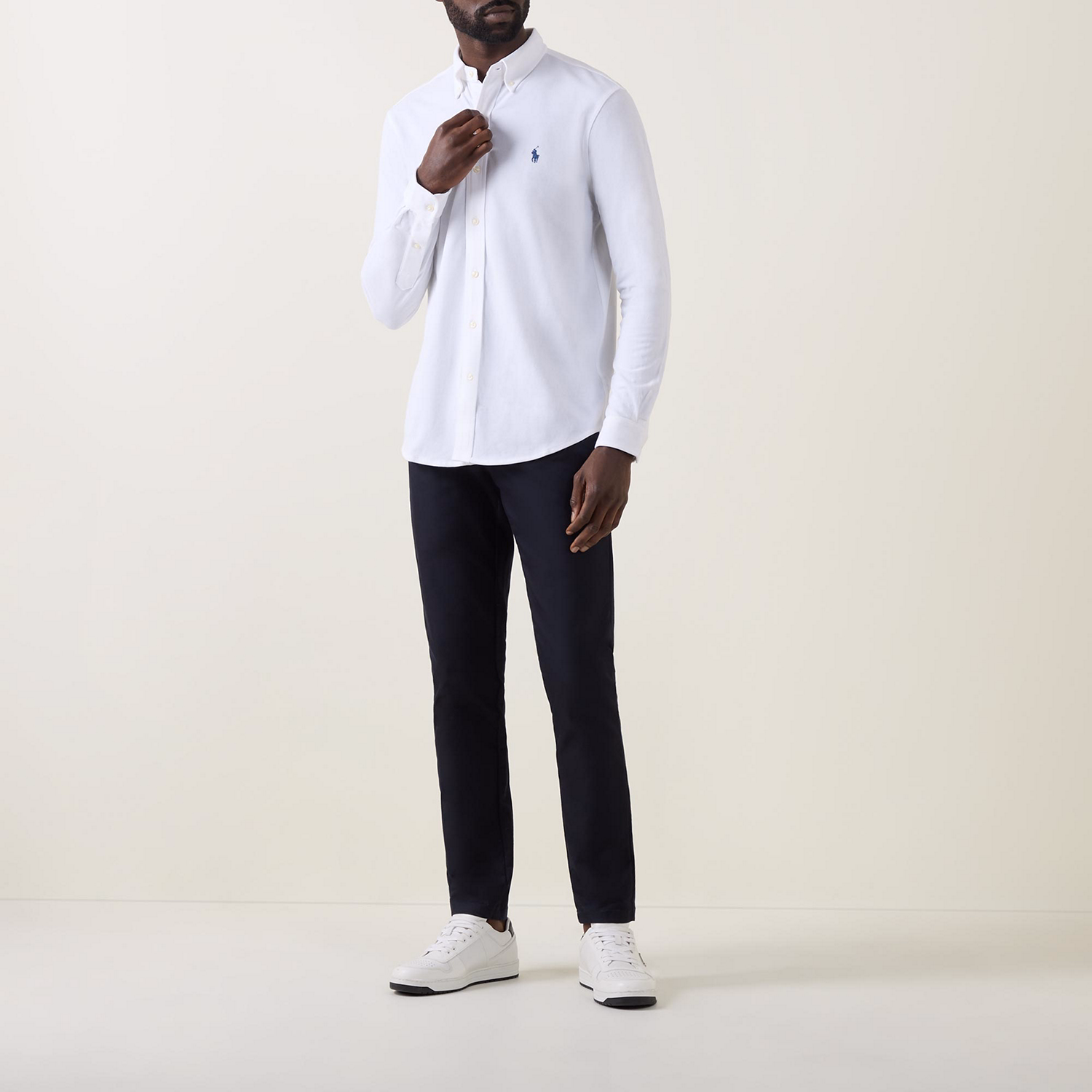 Featherweight Mesh Logo Shirt