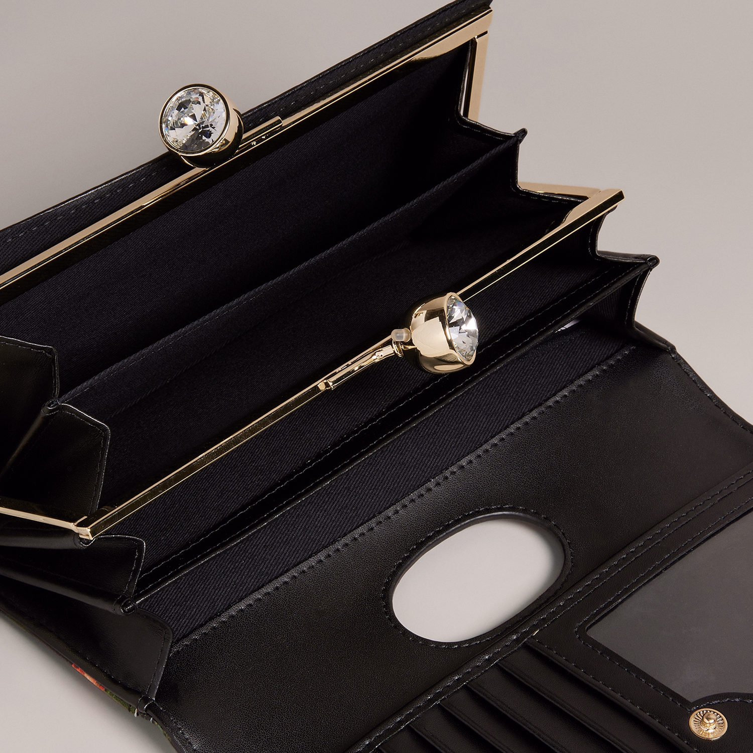 Floral Large Bobble Purse