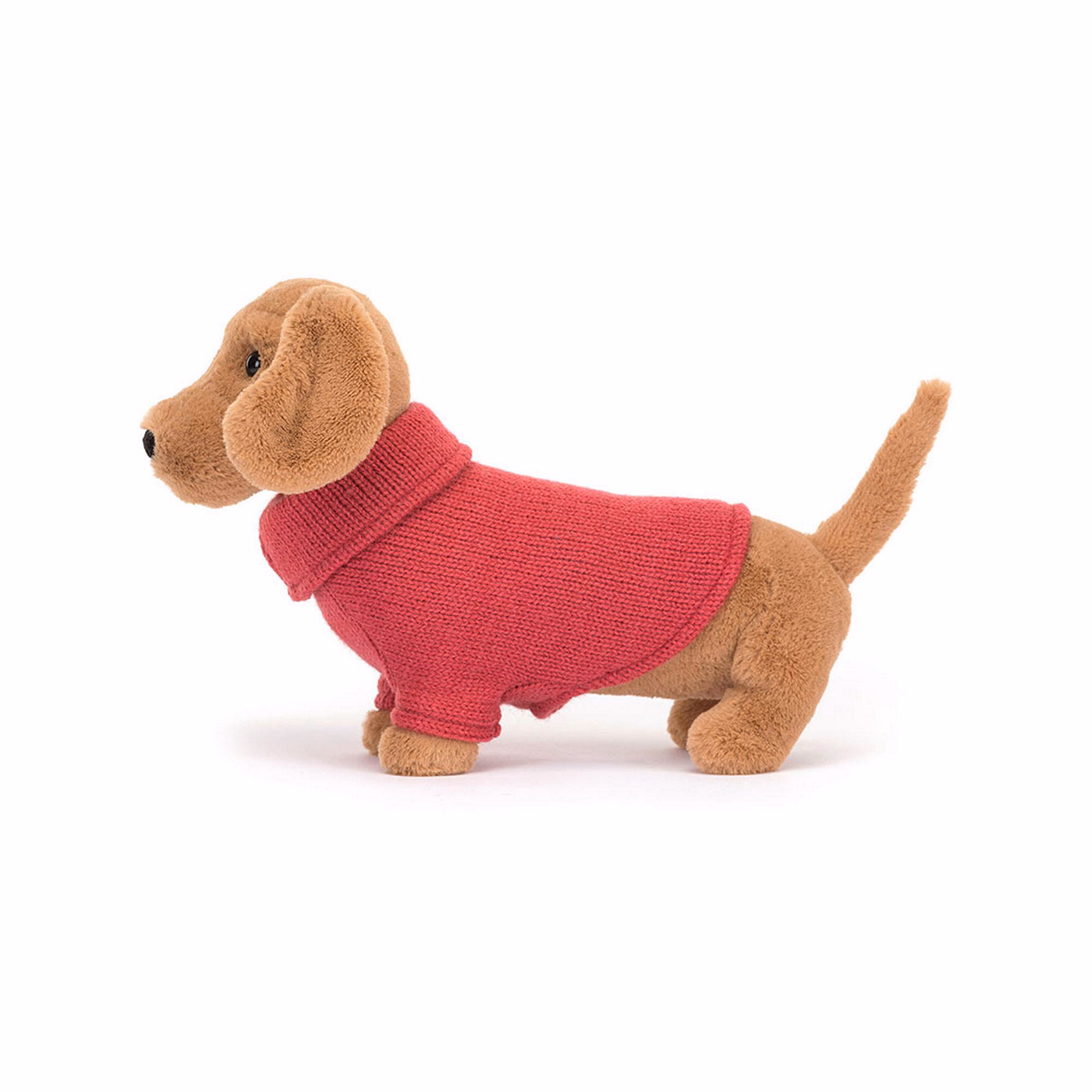 Sweater Sausage Dog Tan 16cm
