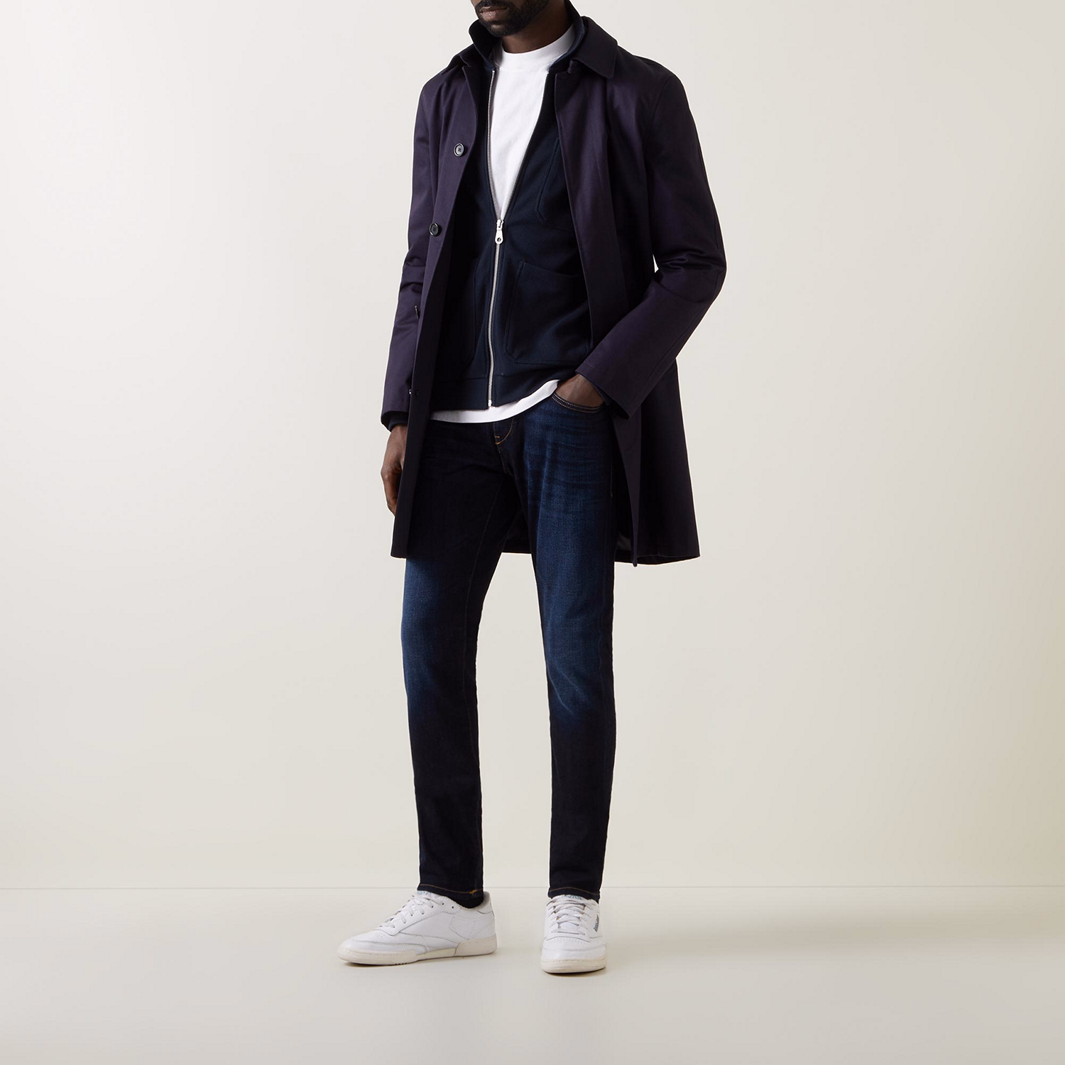 2019 D-Strukt Mid-Rise Slim Fit Jeans