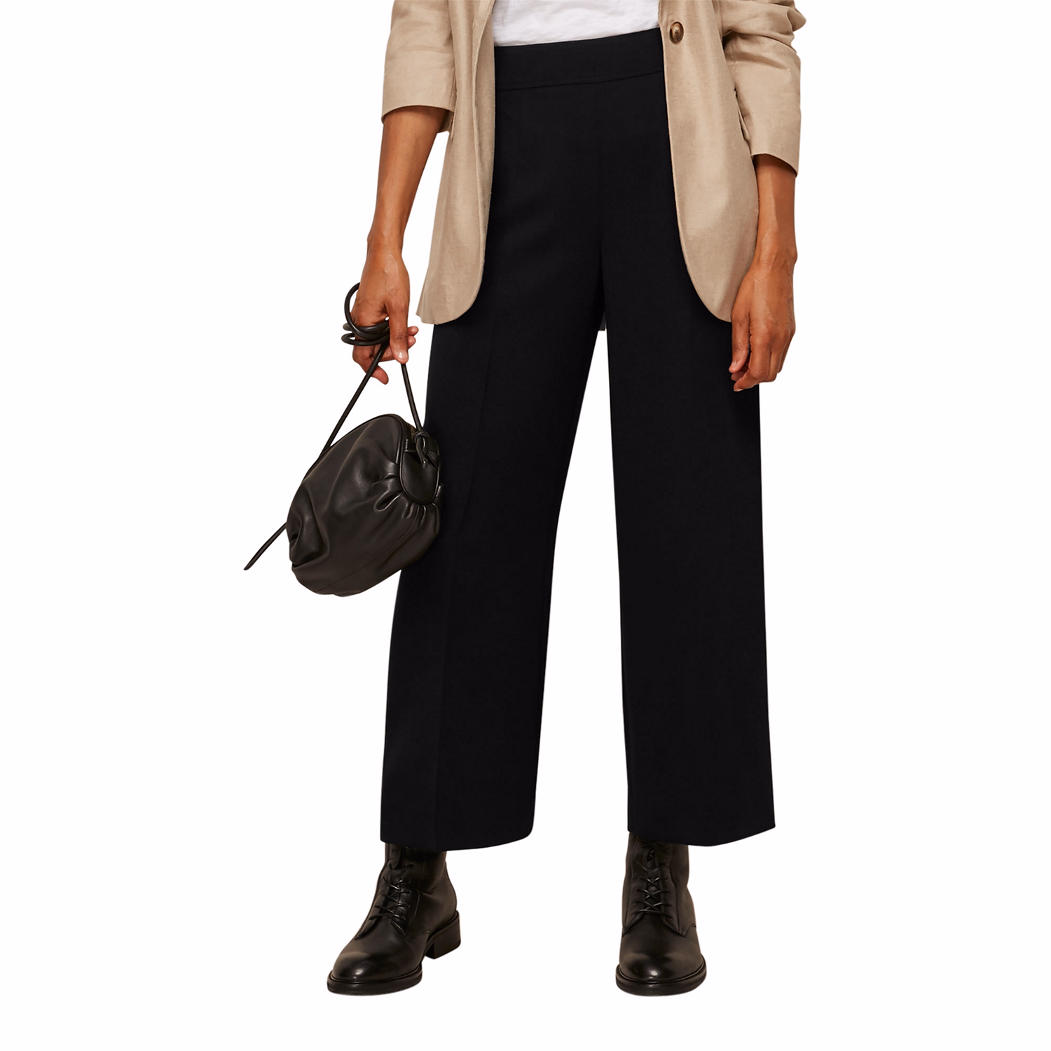 Wide Leg Crop Trouser