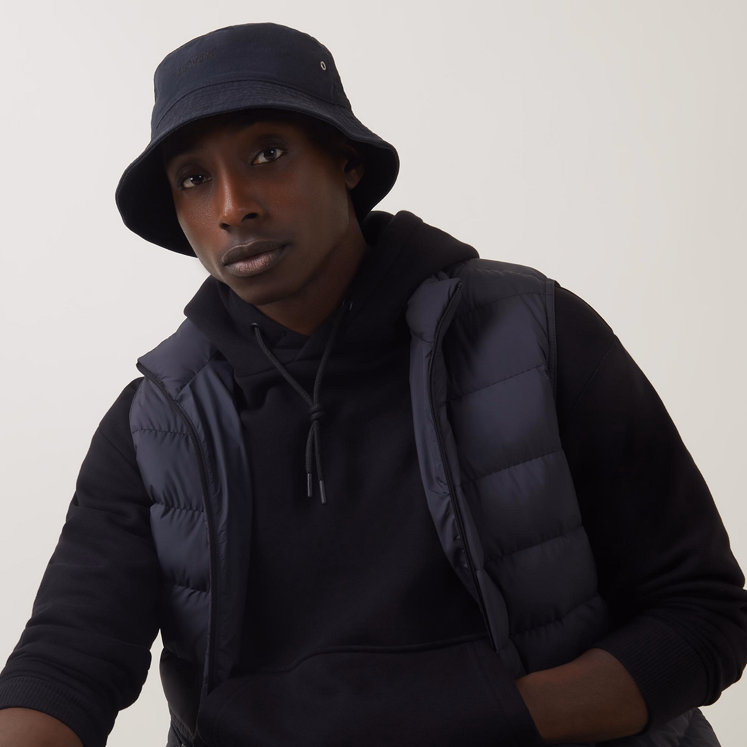 Headline Logo Bucket Hat