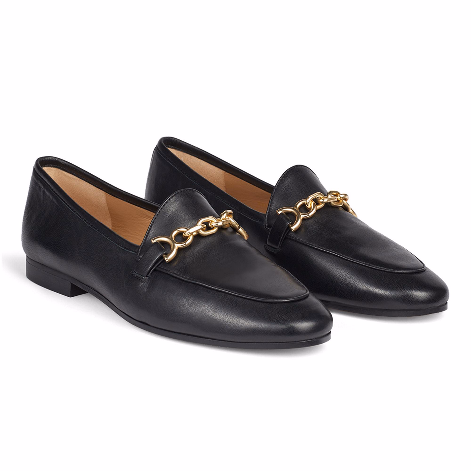Adalynn Leather Snaffle Loafers