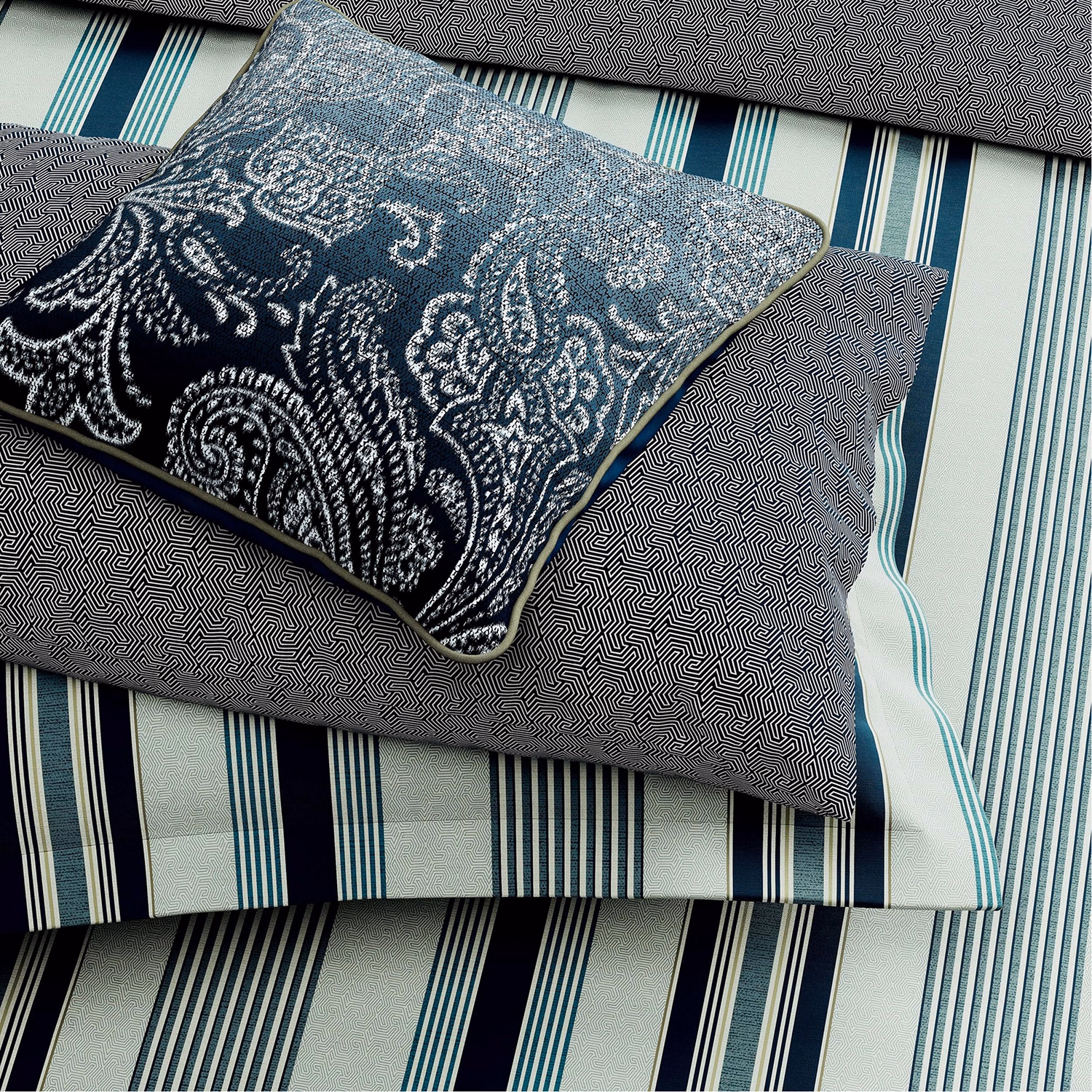 Oren Standard Pillowcase Pair Teal