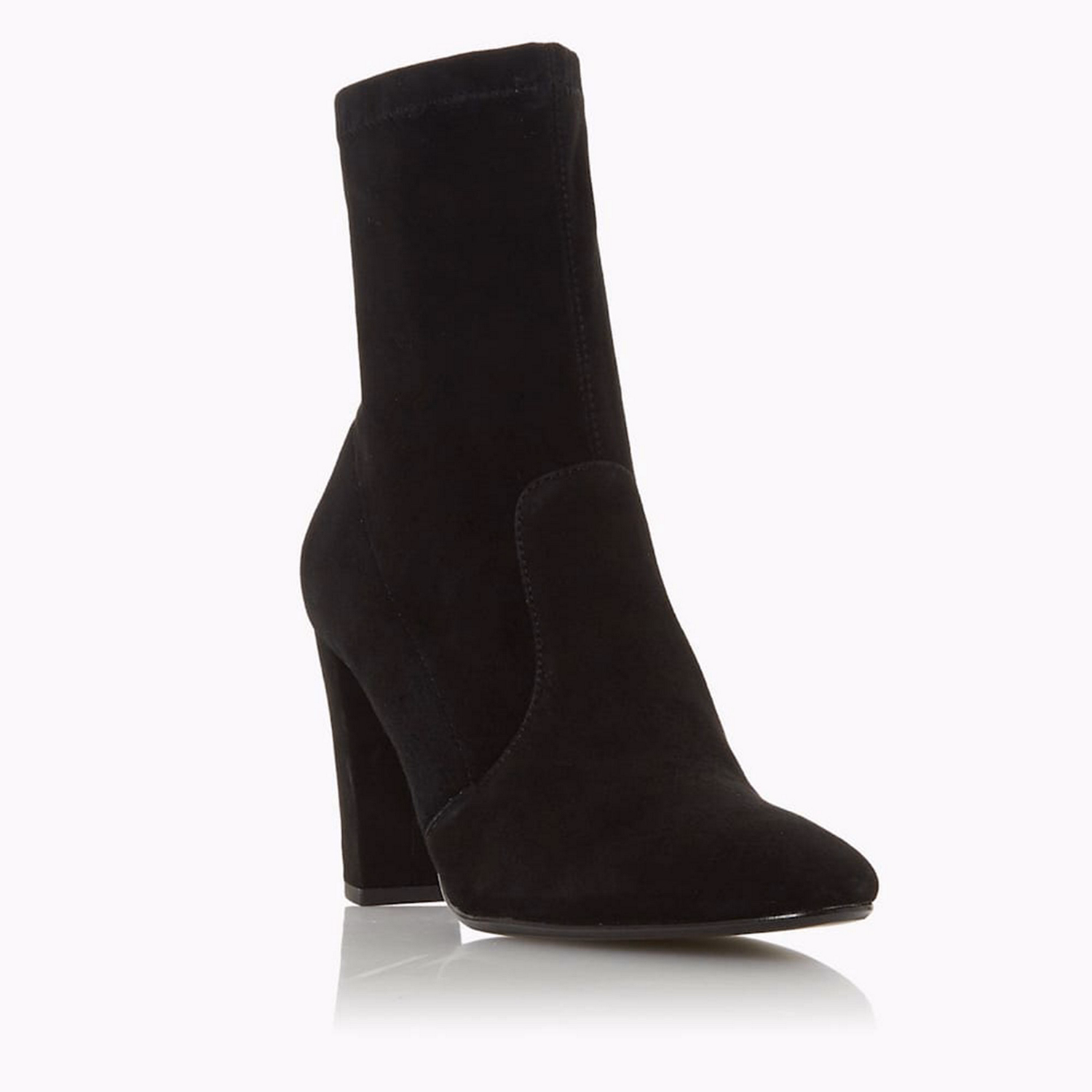 Optical Stretch Sock Ankle Boots