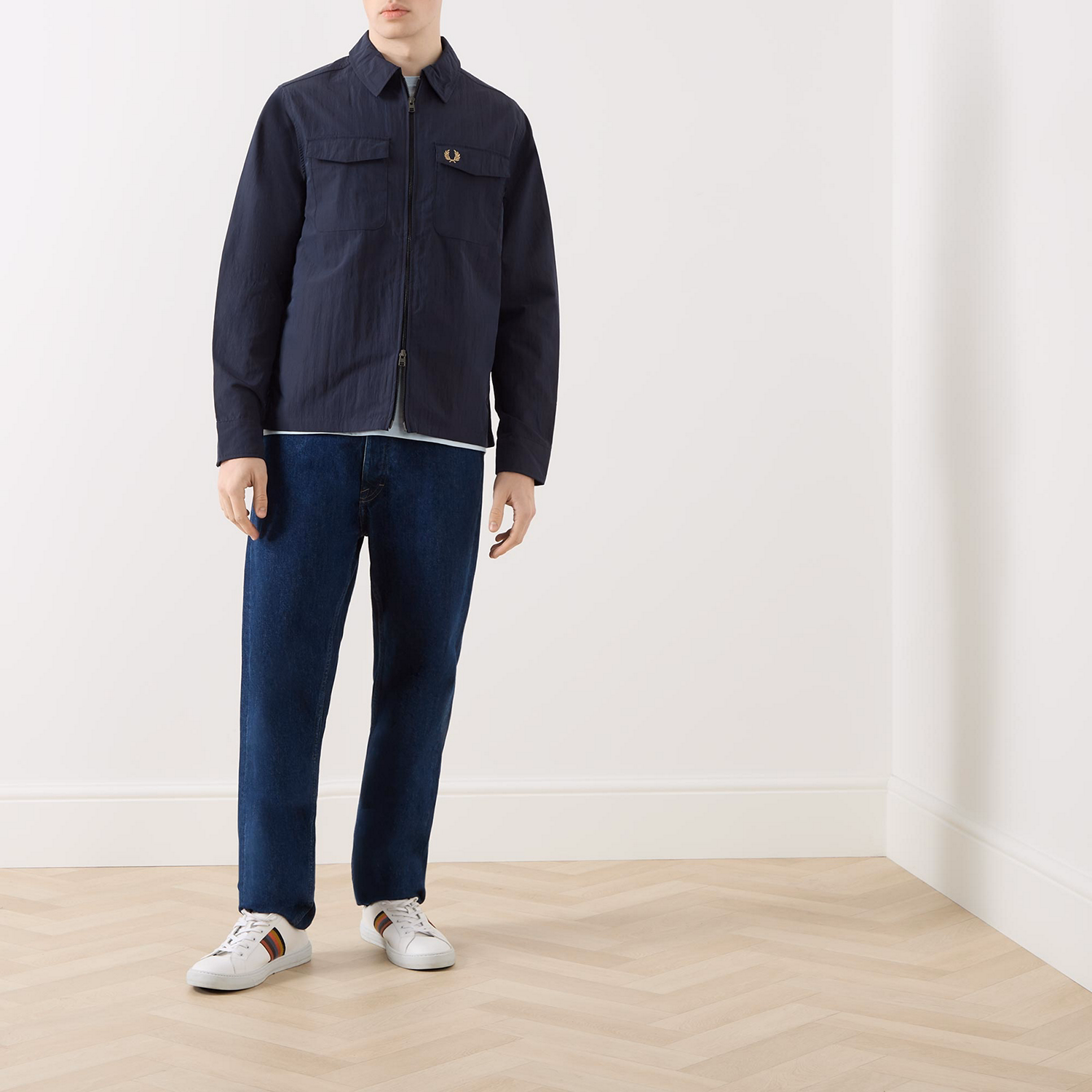 Laurel Wreath Logo Overshirt