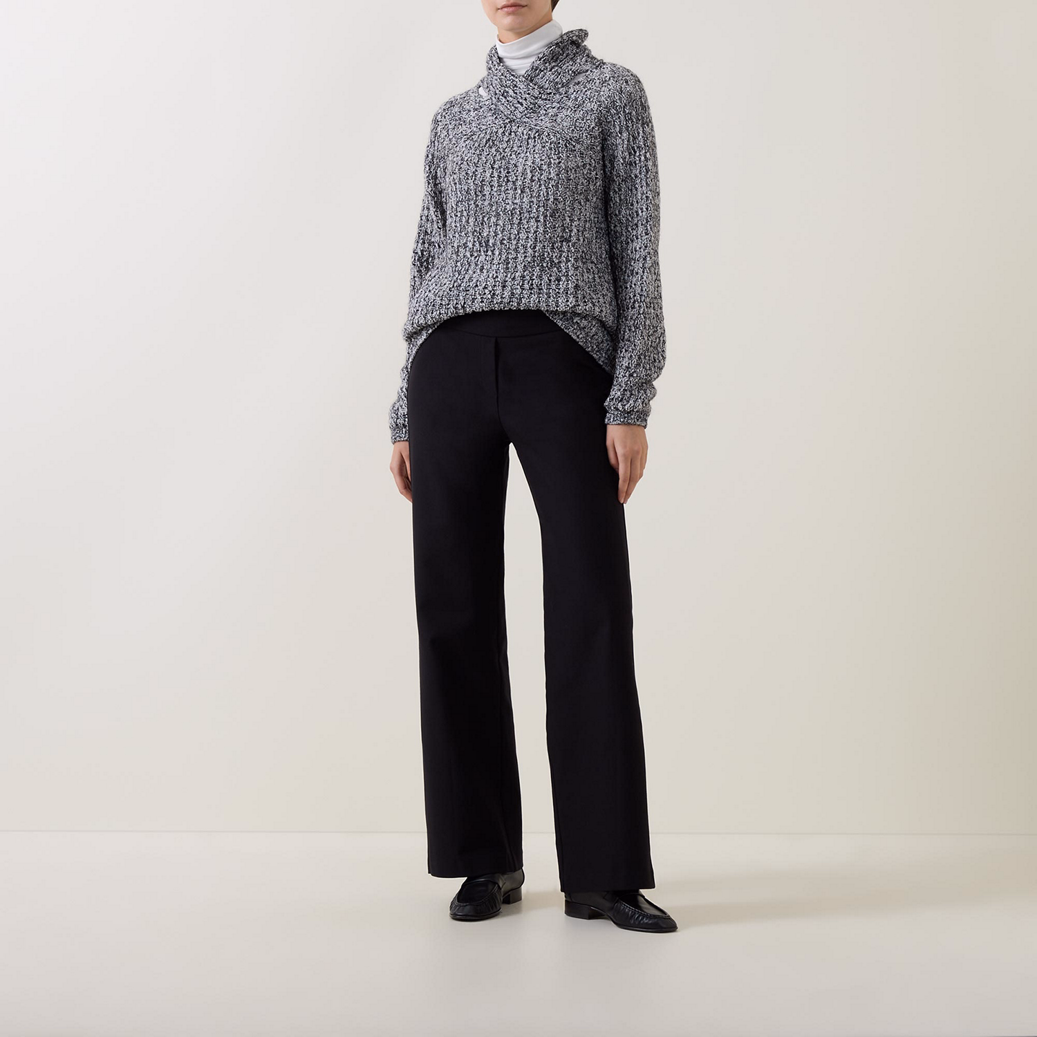 Chloe Mid-Rise Straight Leg Trousers