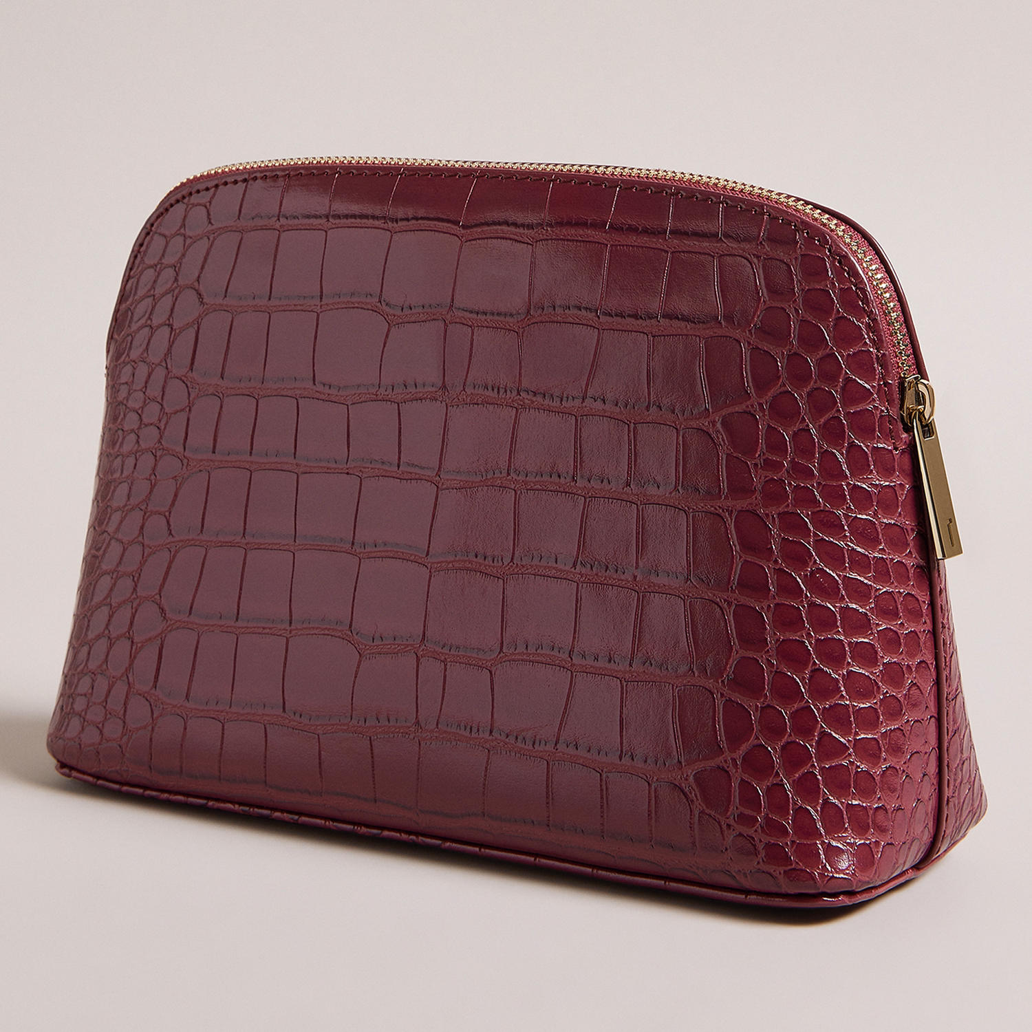 Crocey Croc Debossed Envelope Clutch