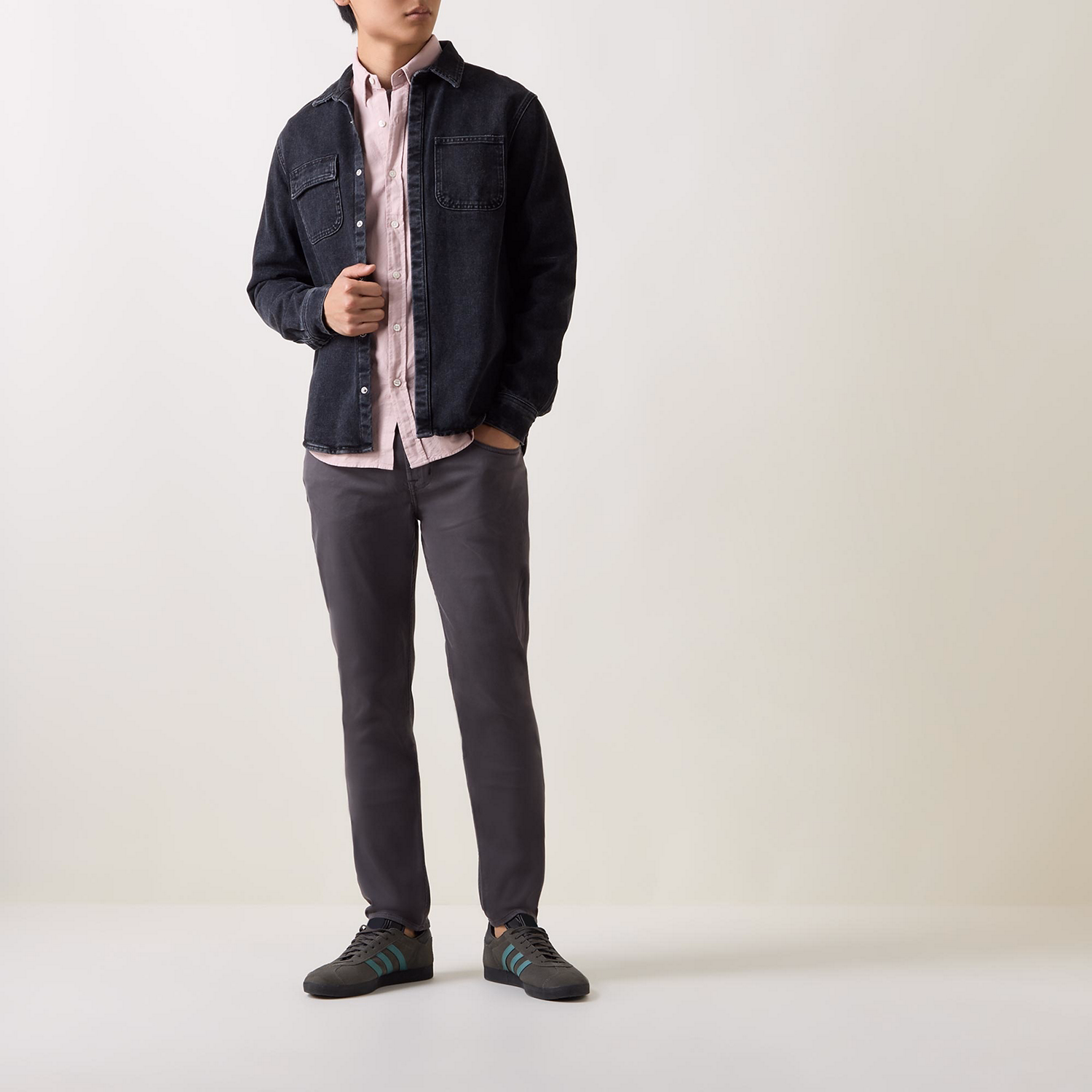 Casual Slim Fit Tapered Trousers