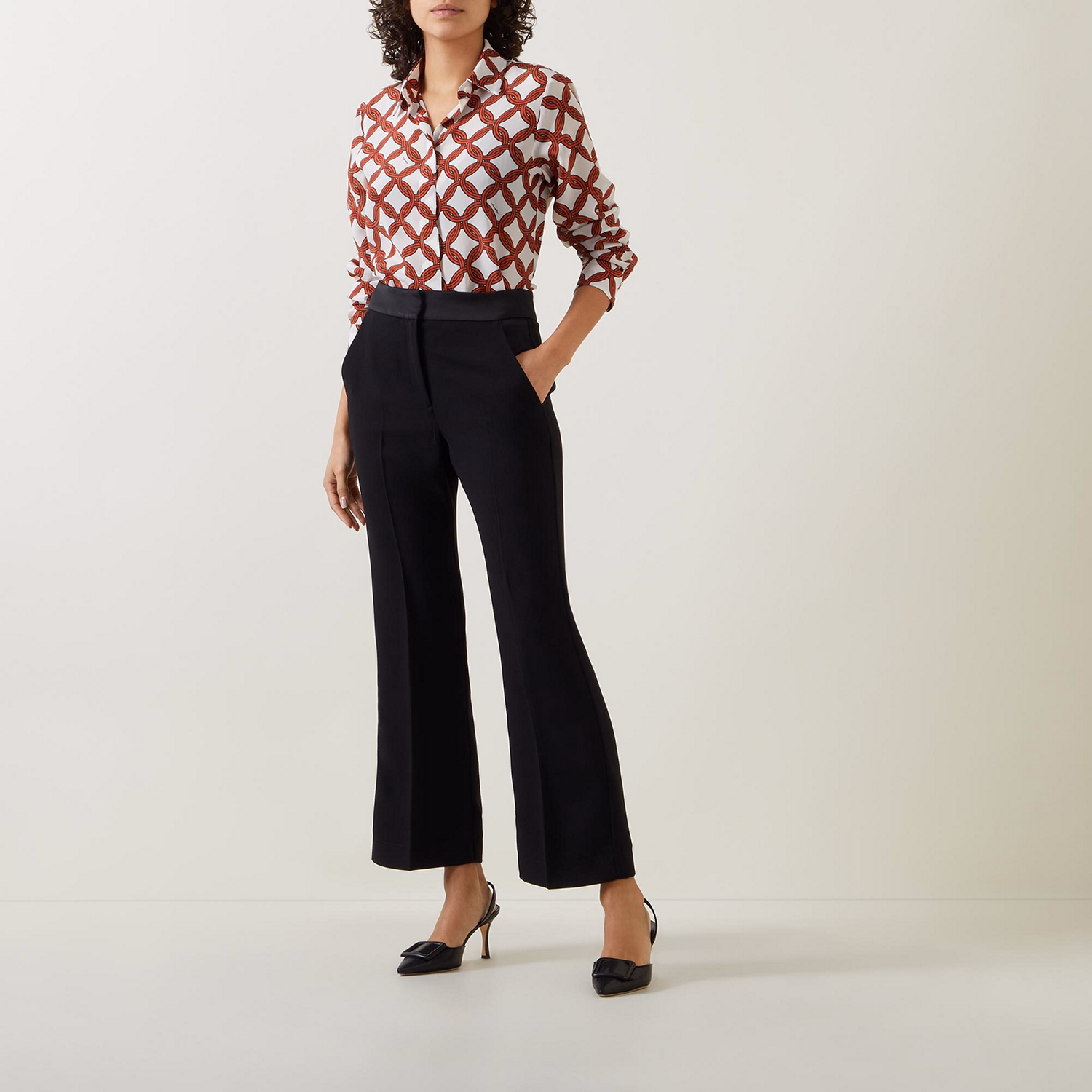 Goccia Printed Silk Shirt