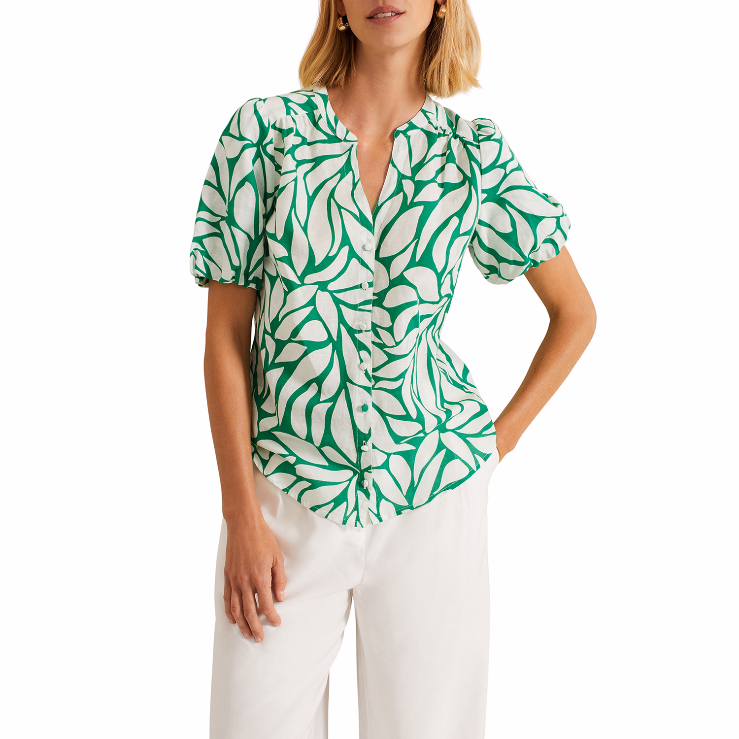 Louanna Printed Shirt