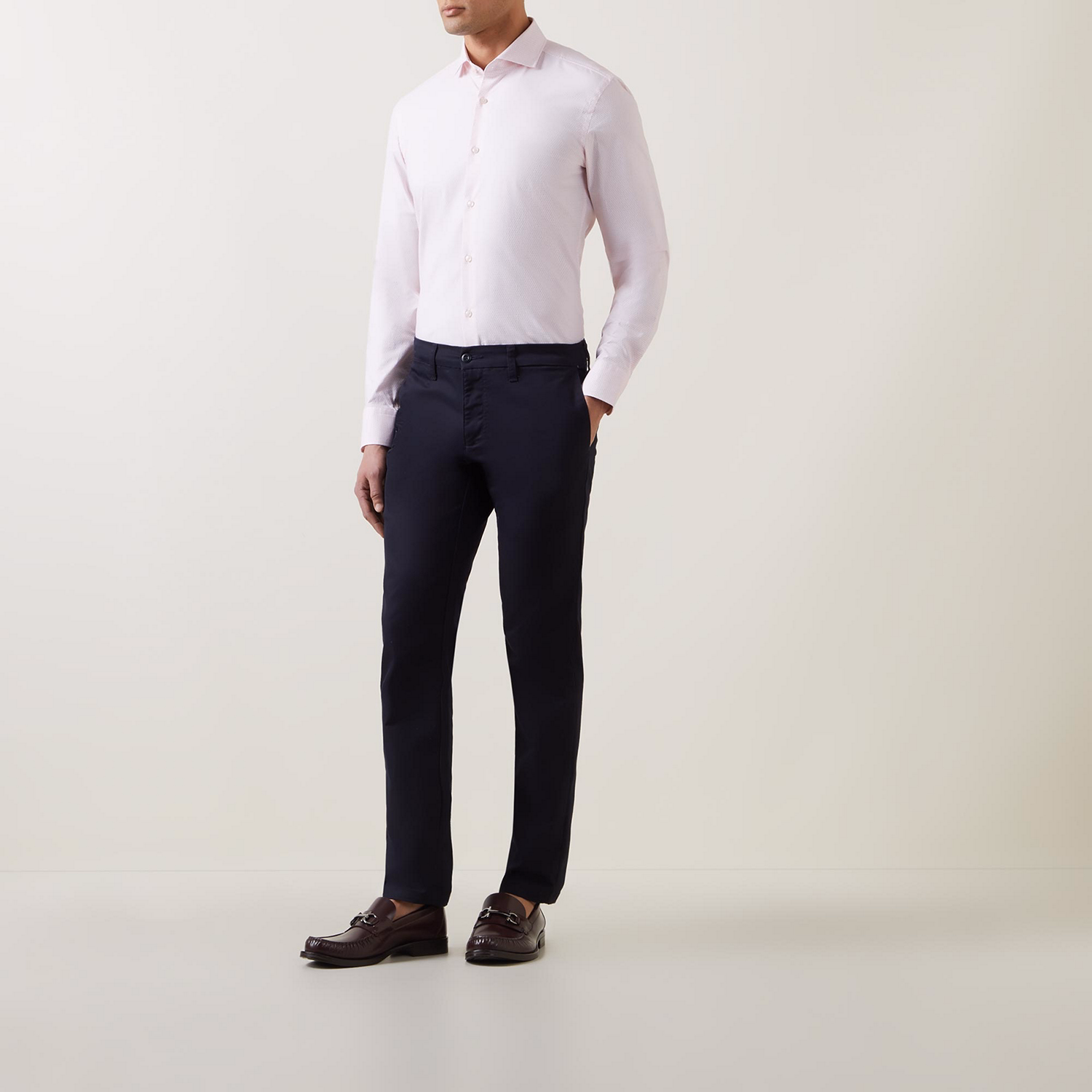 Hank Structured Single-Cuff Shirt