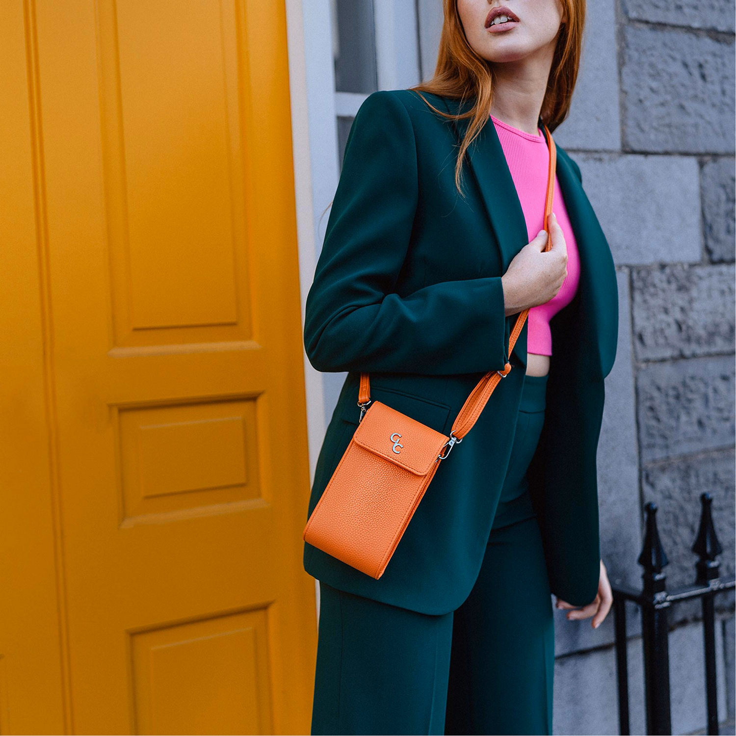 Mini Cross Body Orange