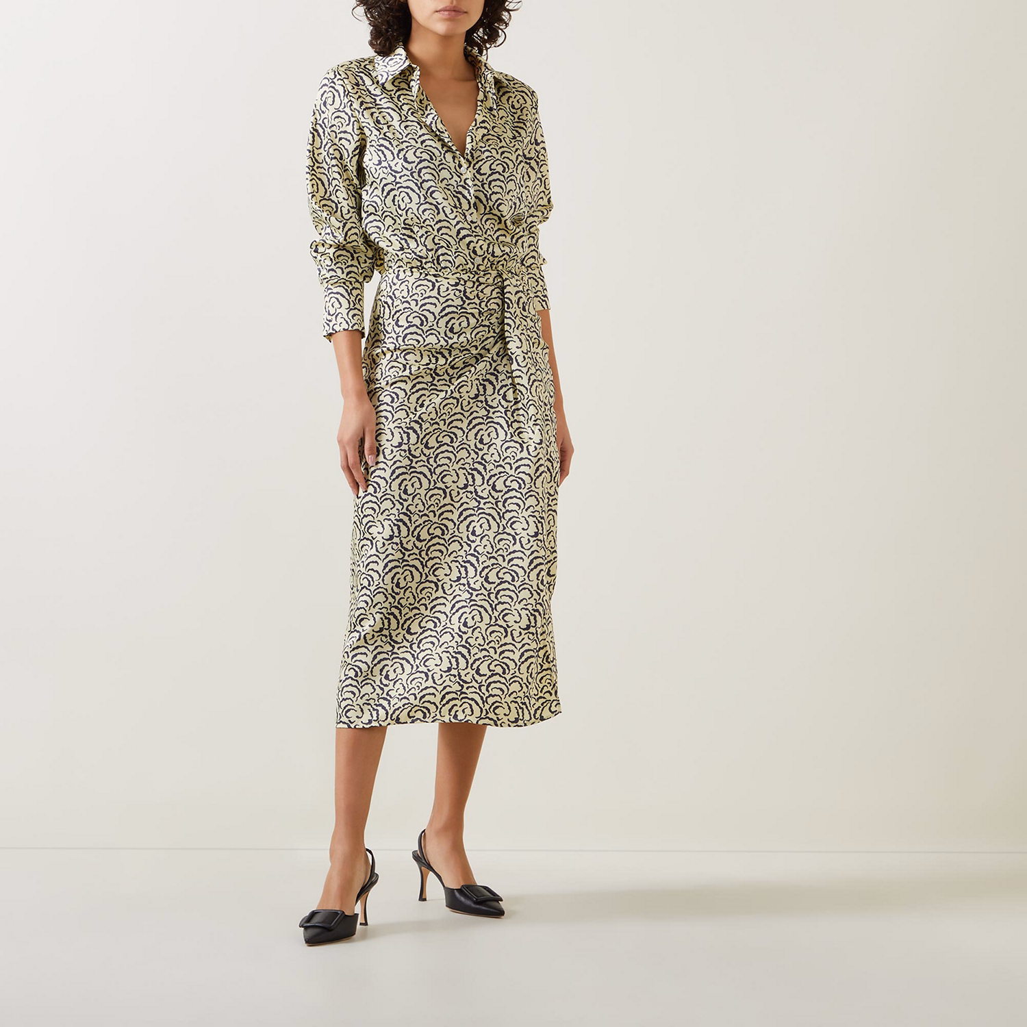 Alghero Animal Shirt Dress