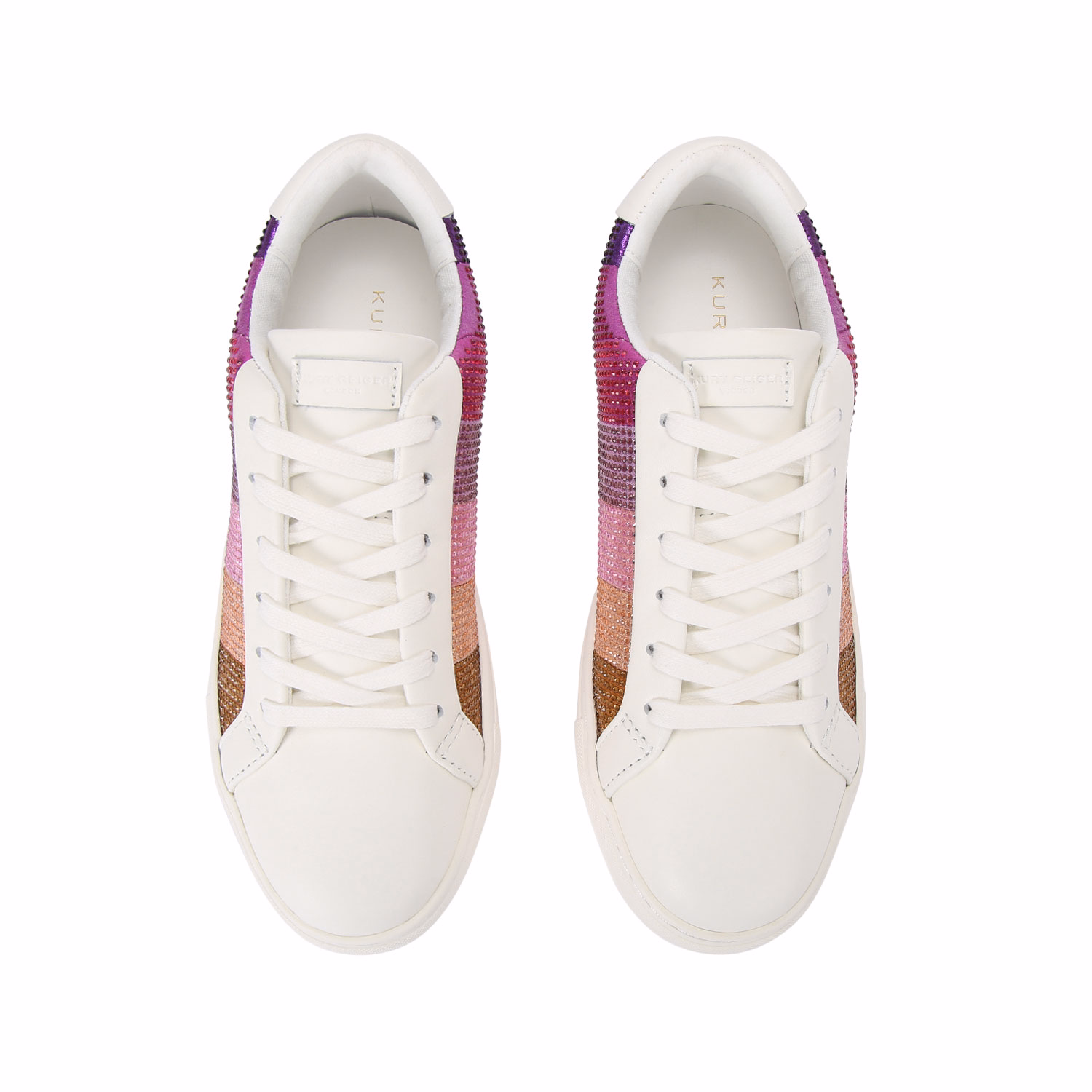 Laney Pumped Lace-Up Trainers