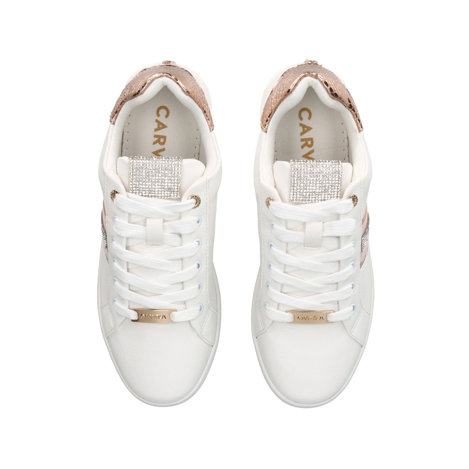 Rapid Striped Lace-Up Trainers