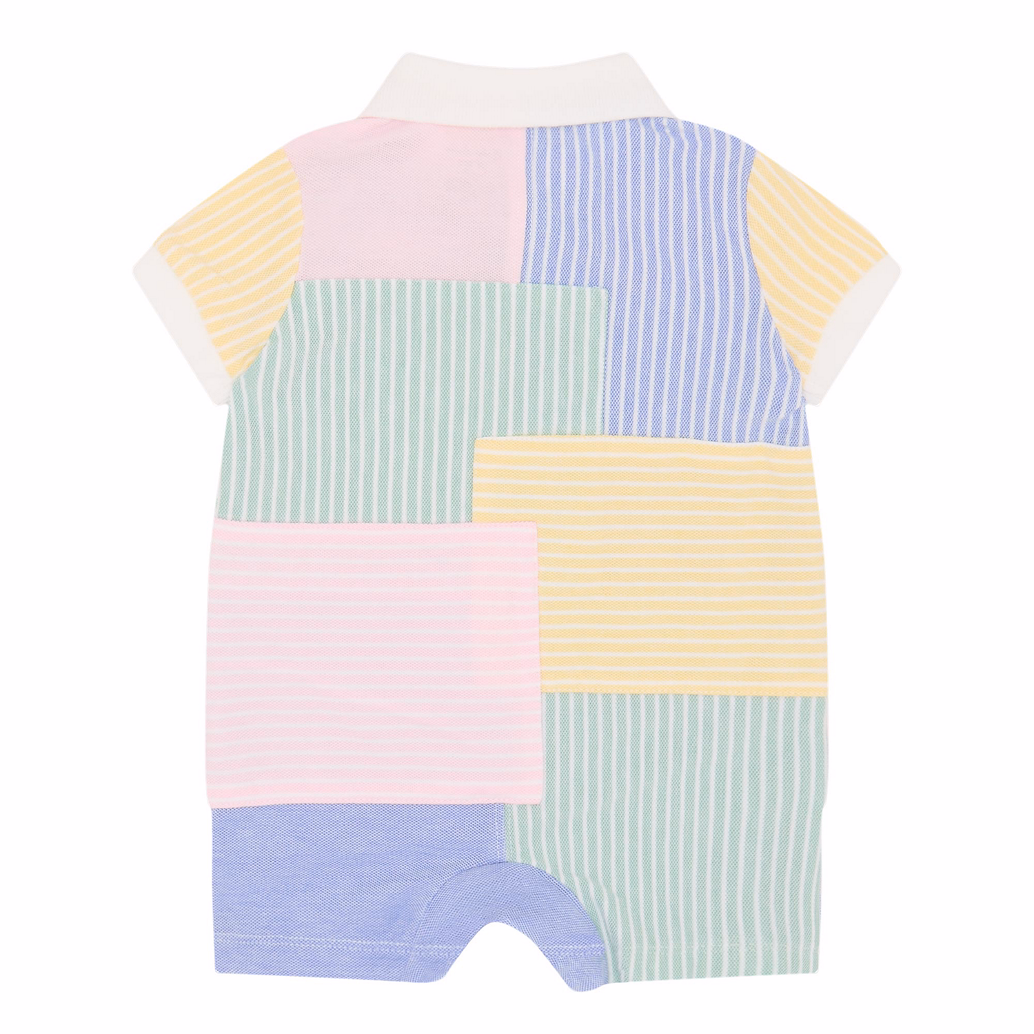 Patchwork Colour-Block Onesie 3-9 Months