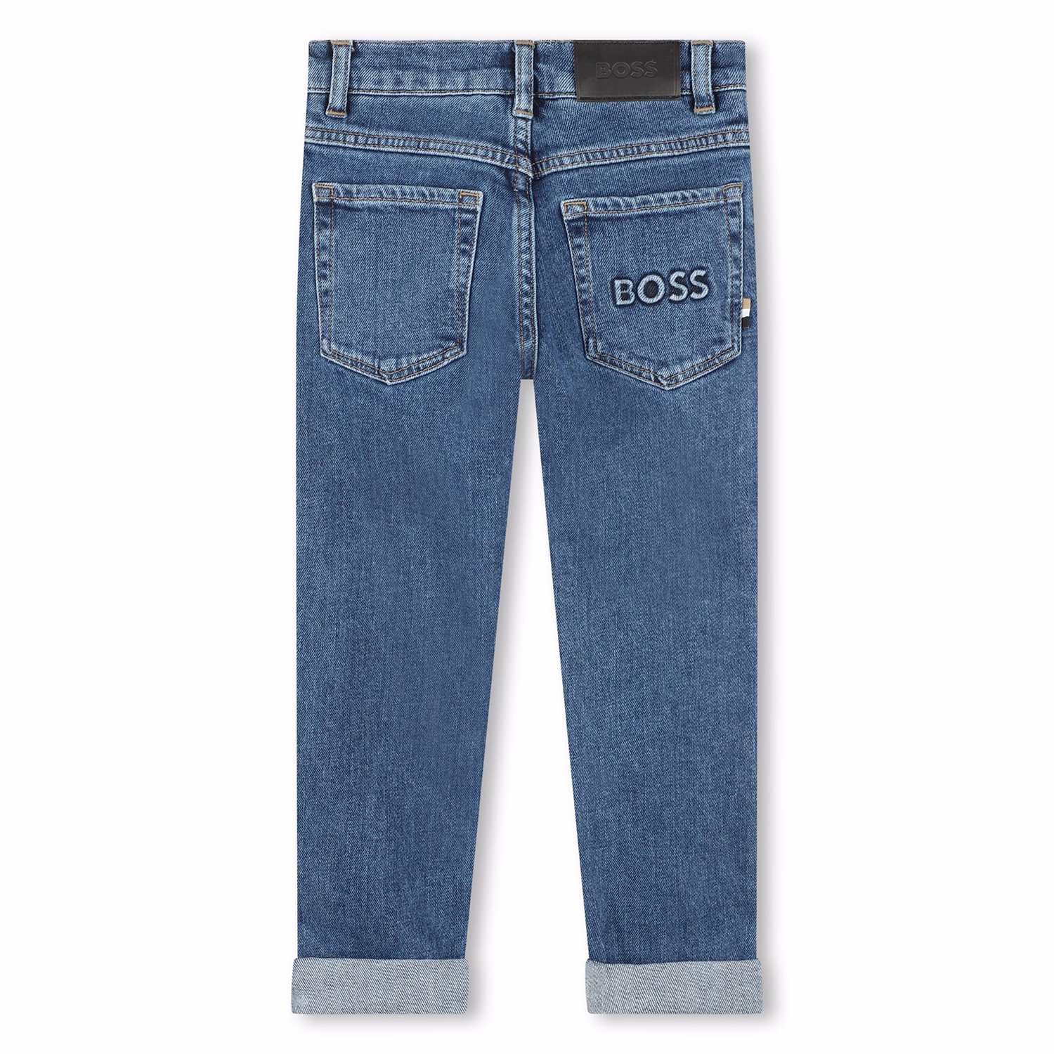 Regular Fit Straight Leg Jeans