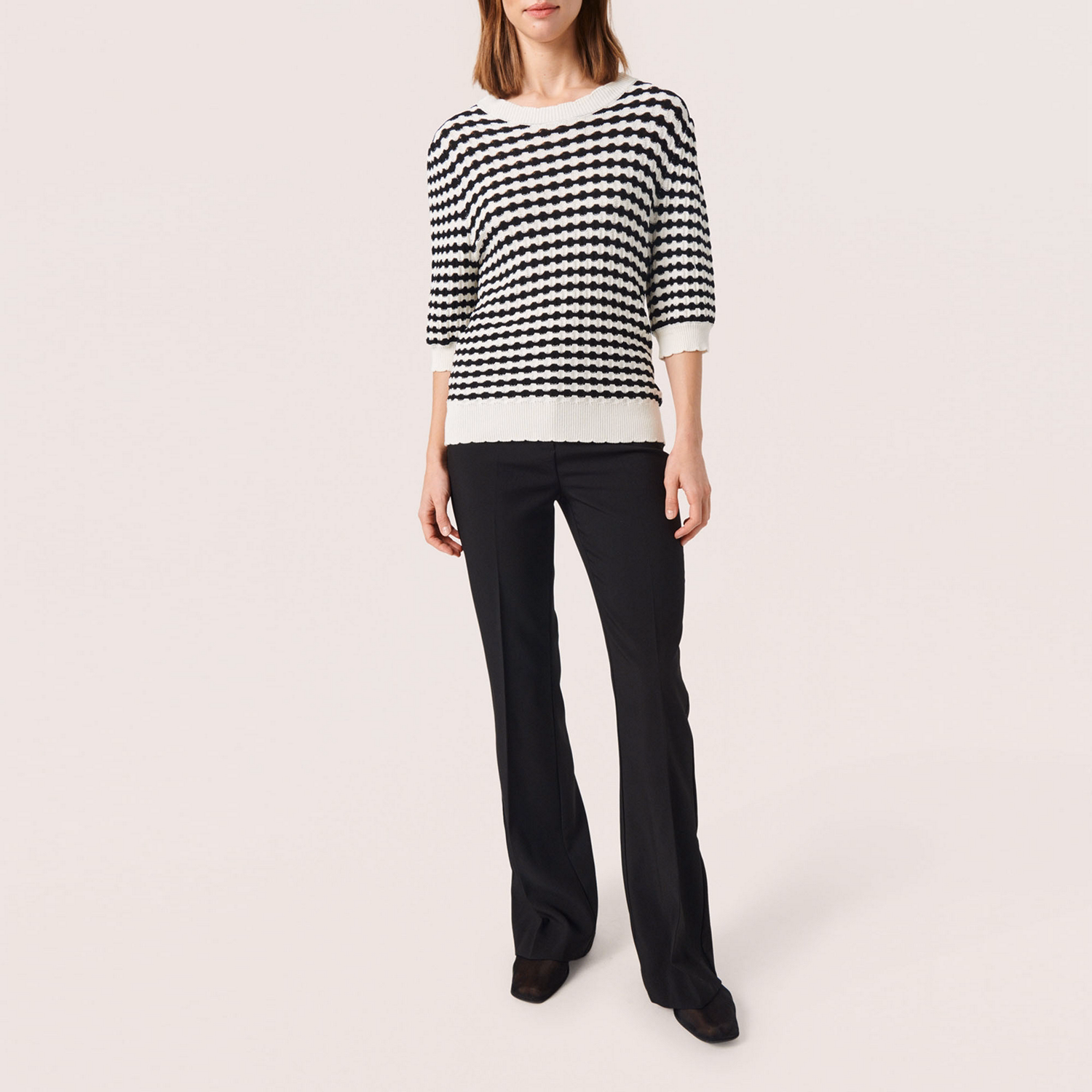 Indianna Check Knit Sweater