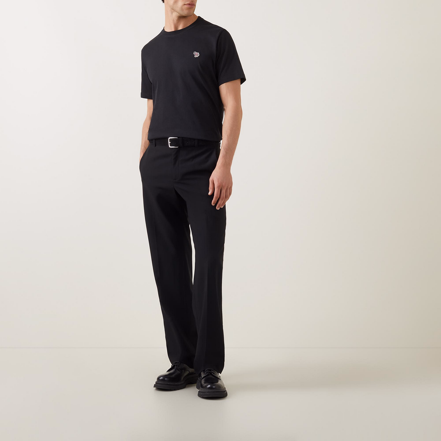 Zebra Badge Crew Neck T-Shirt