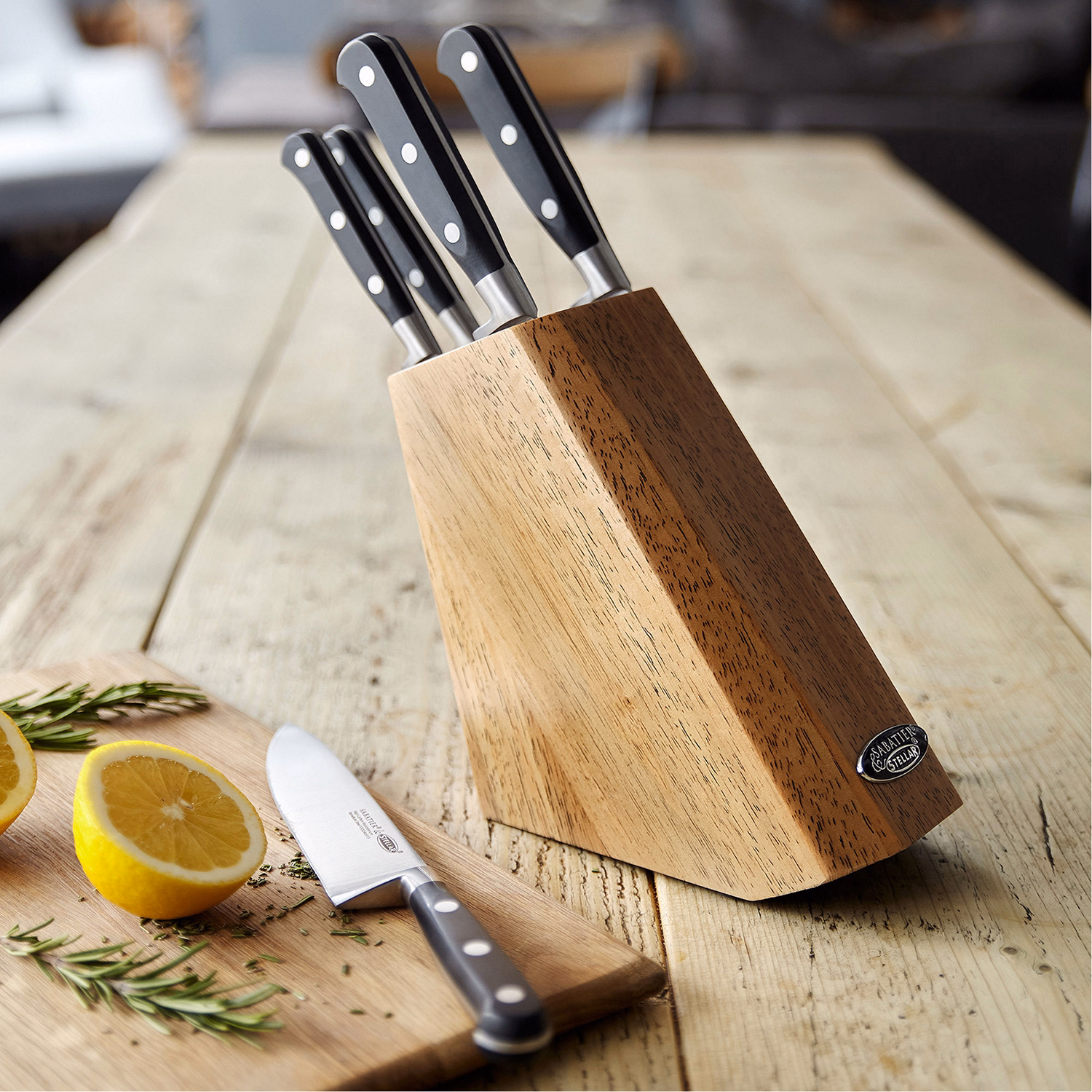 Sabatier IS Five-Piece Knife Block Set