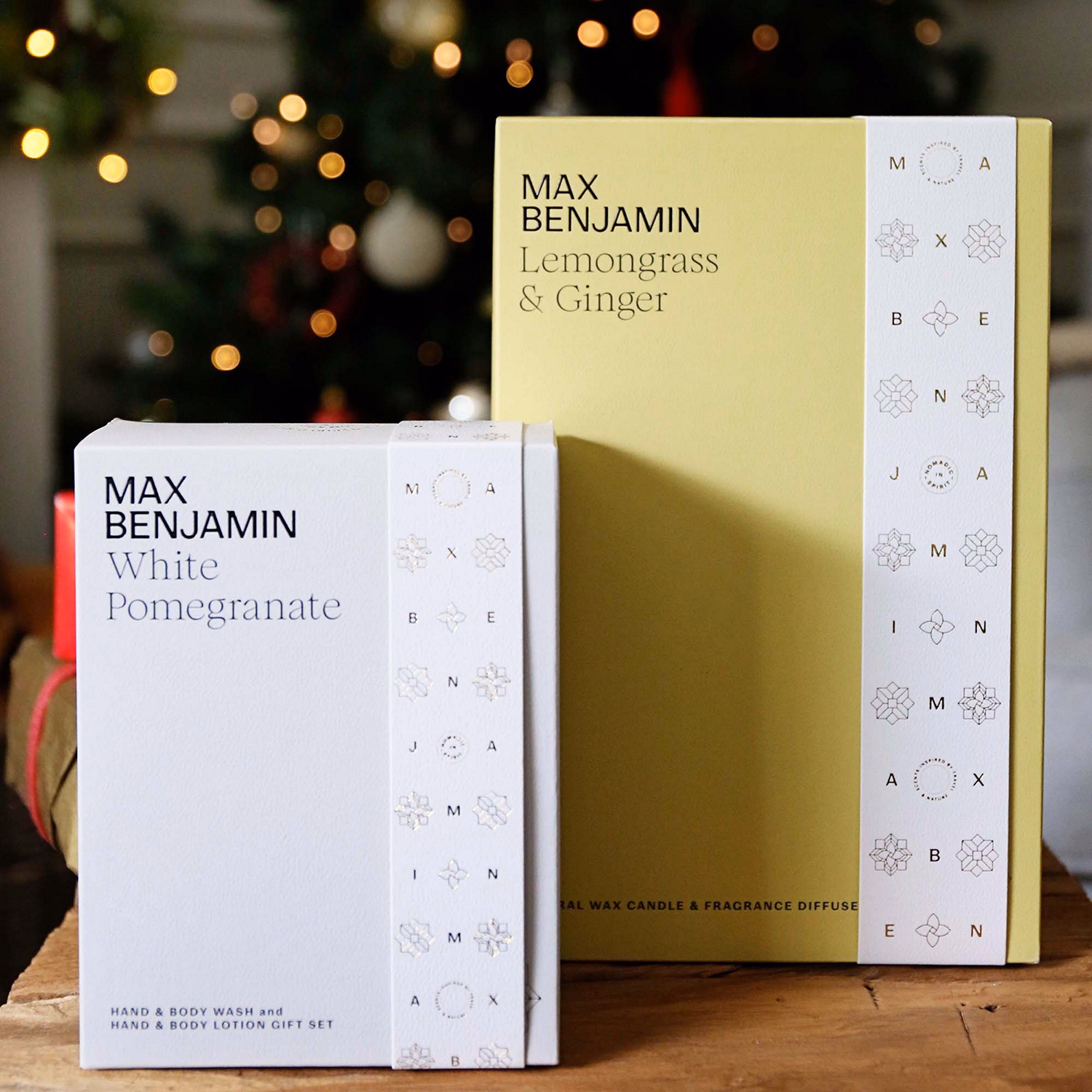 White Pomegranate Hand & Body Wash/Lotion Set 300ml