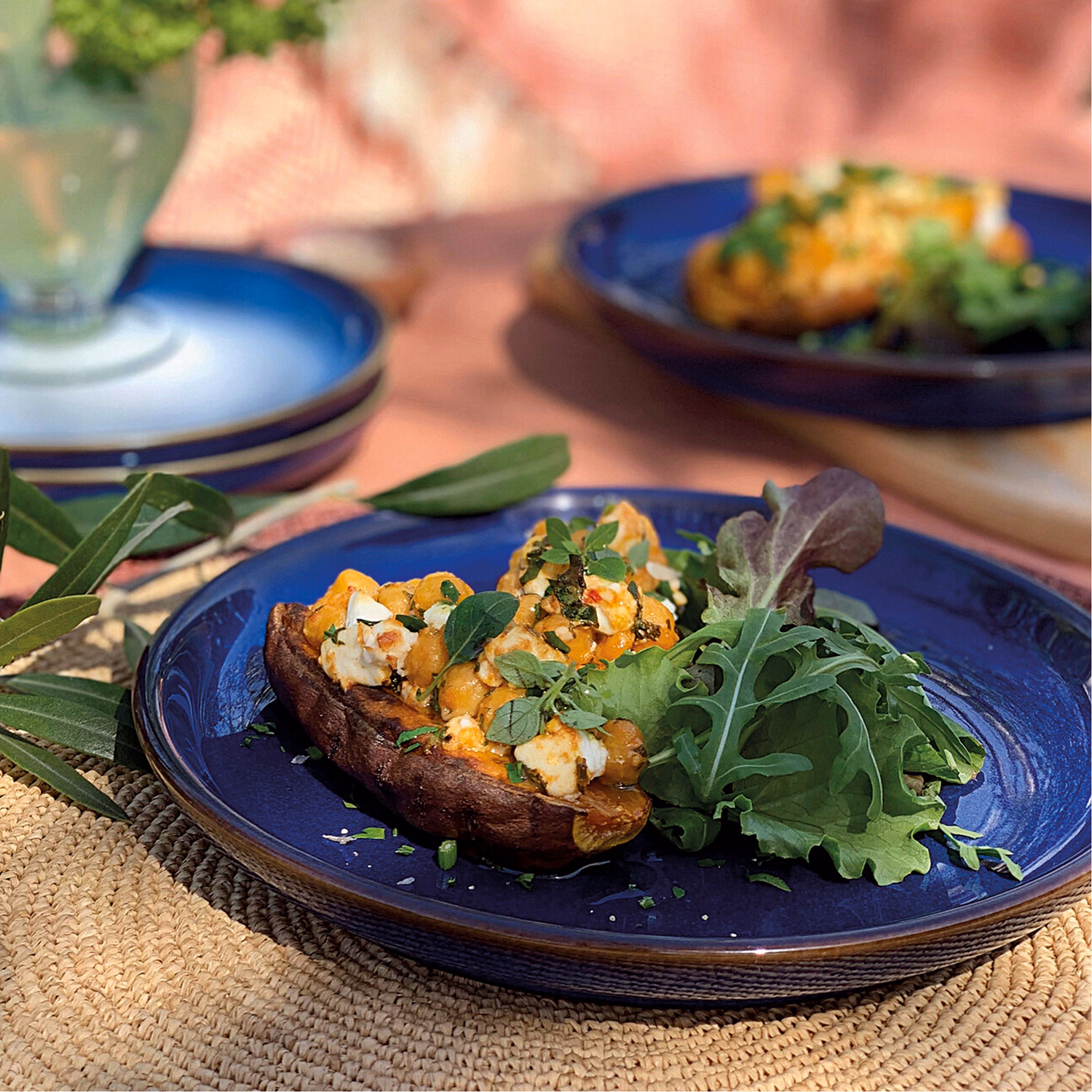 Imperial Blue Medium Coupe Plate