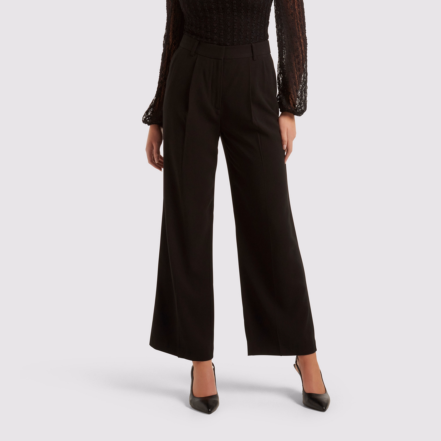 Ines Tailored Straight-Leg Trousers