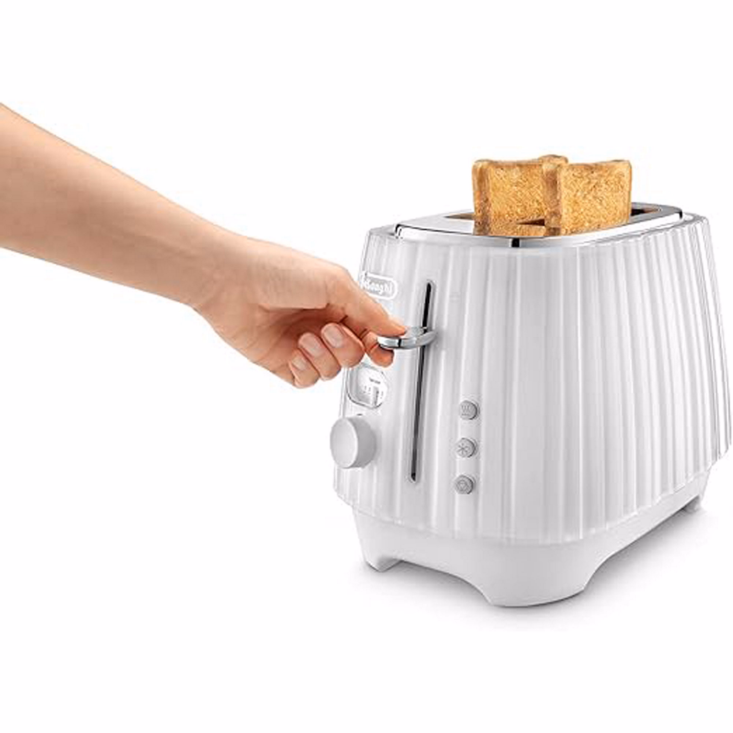 Ballerina White Toaster